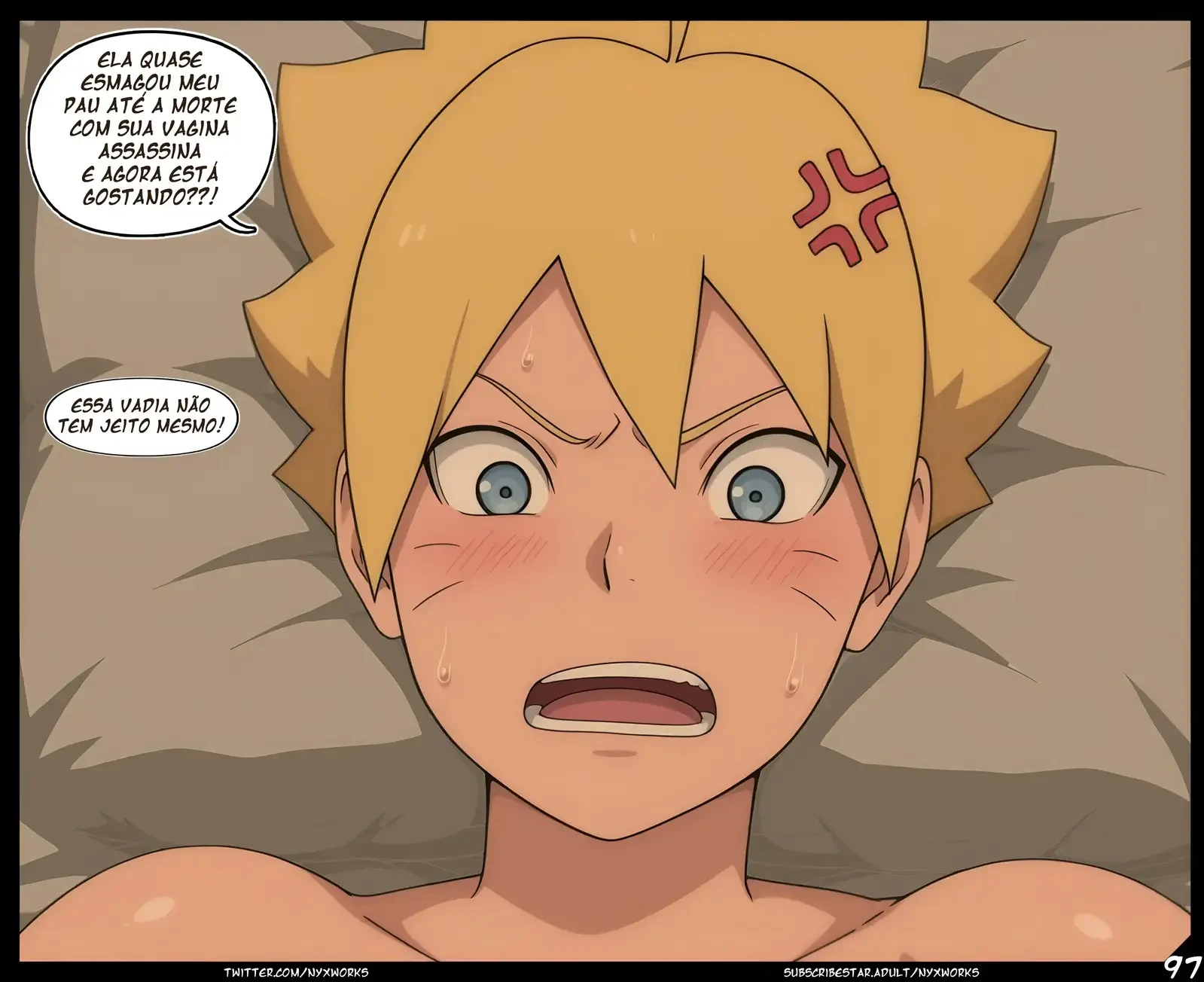 O presente de anivers&aacute;rio de Boruto &ndash; Hentai &ndash; Todo Traduzido
