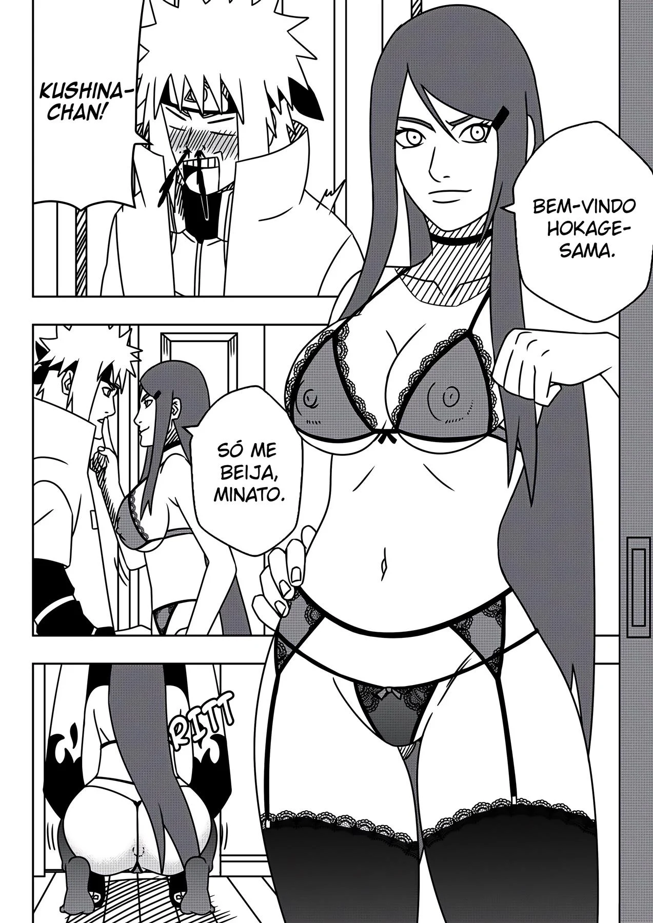 O Presente de Minato &ndash; Naruto Hentai &ndash; Hentai em Portugu&ecirc;s