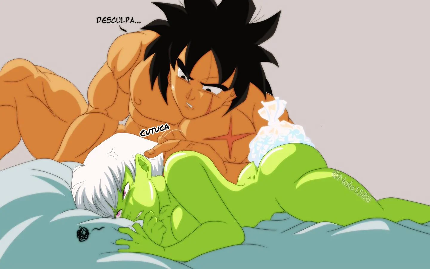 O romance de Broly e Cheelai &ndash; Hentai &ndash; Todo em PT-BR