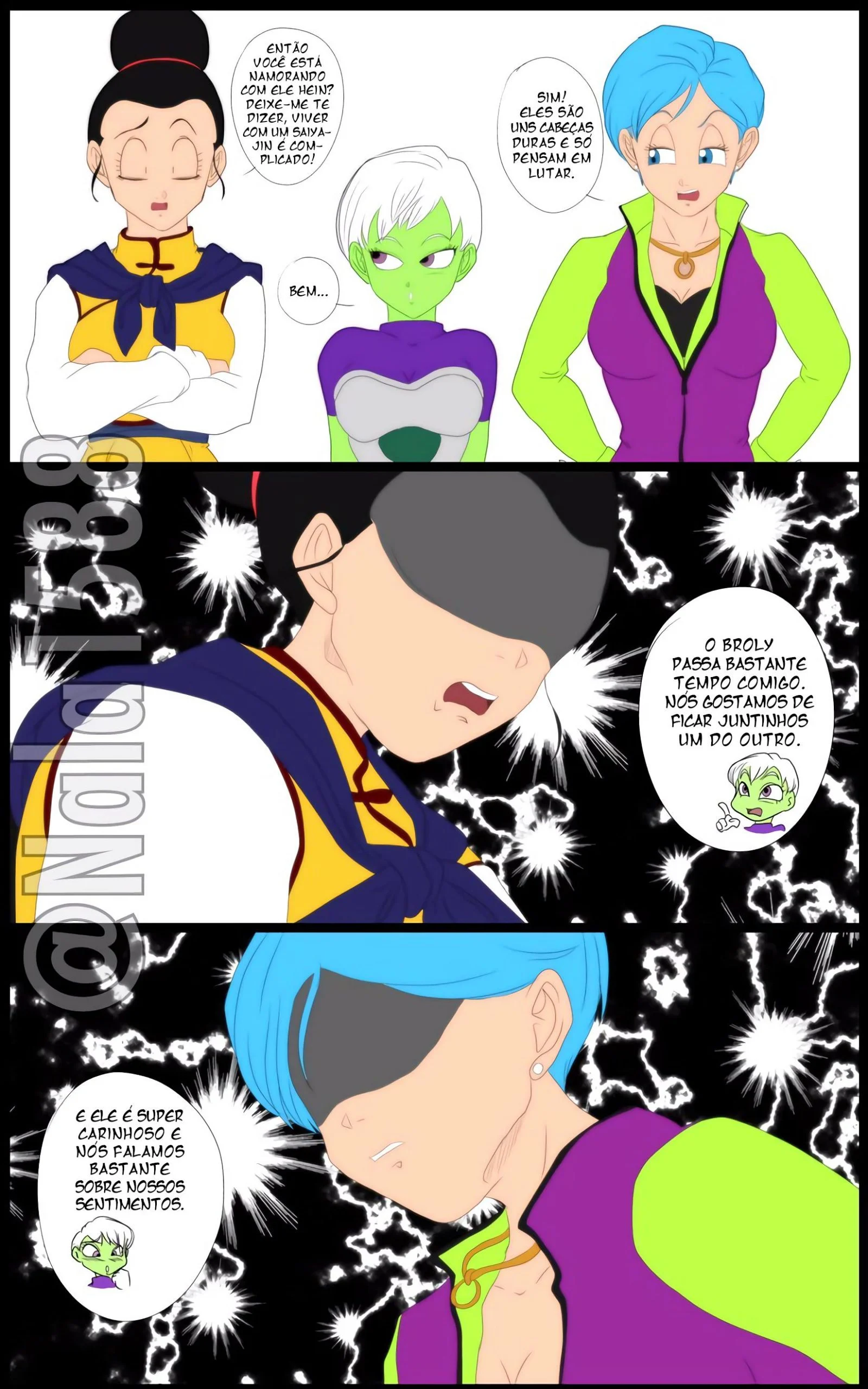 O romance de Broly e Cheelai &ndash; Hentai &ndash; Todo em PT-BR