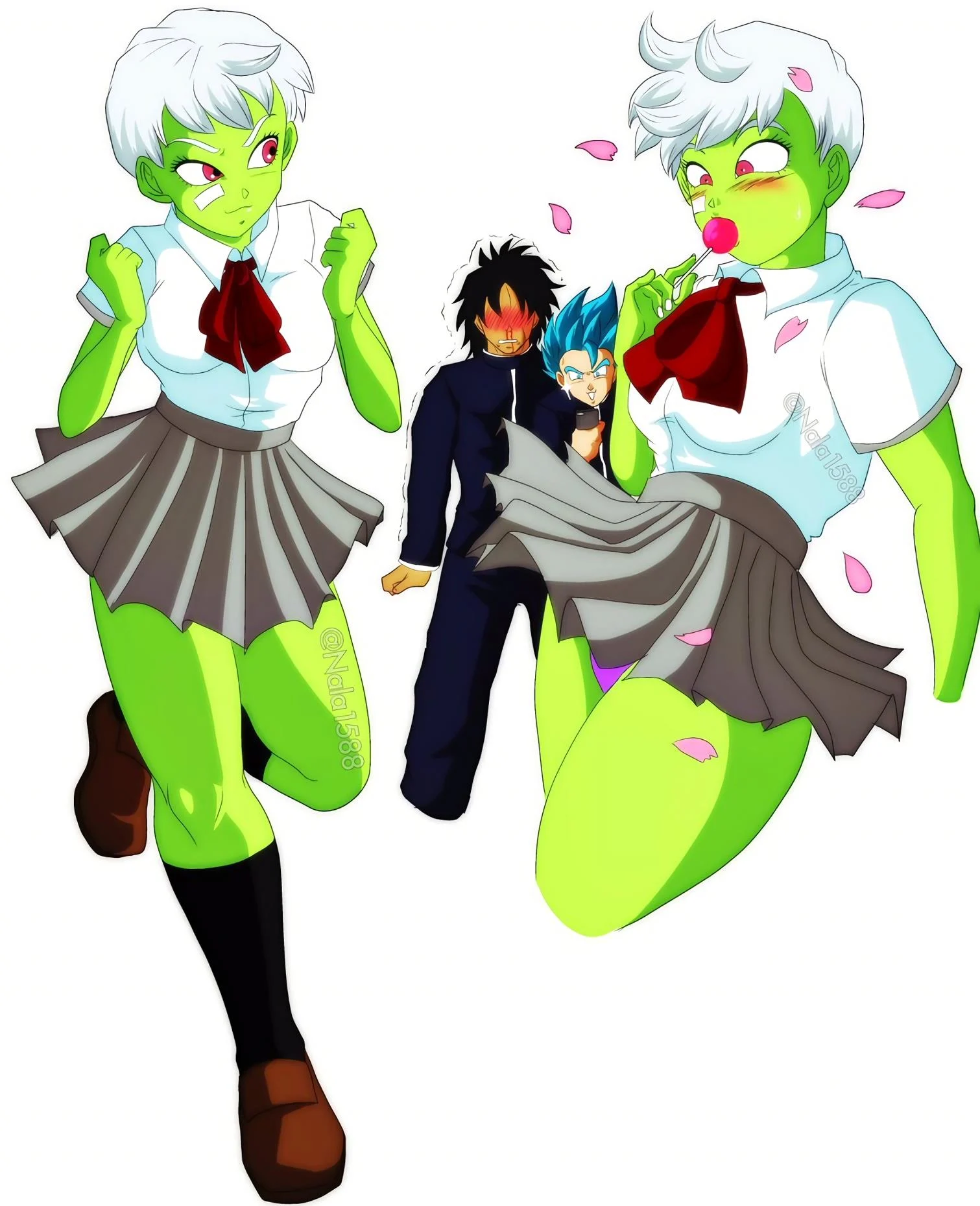 O romance de Broly e Cheelai &ndash; Hentai &ndash; Todo em PT-BR