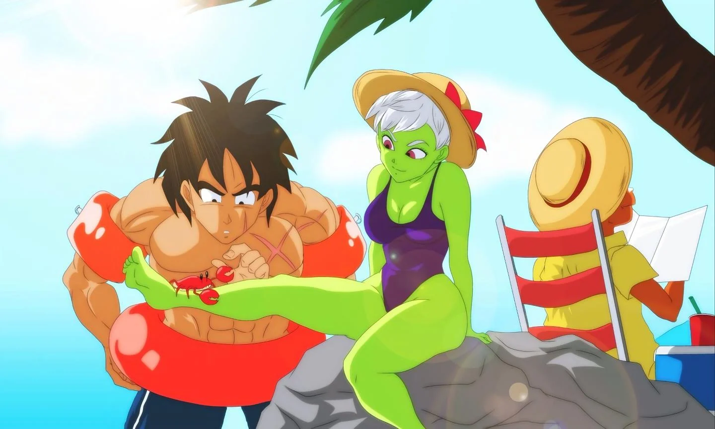 O romance de Broly e Cheelai &ndash; Hentai &ndash; Todo em PT-BR