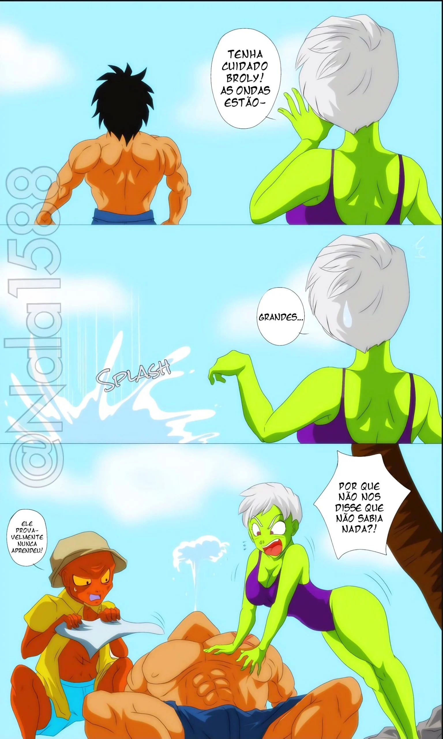 O romance de Broly e Cheelai &ndash; Hentai &ndash; Todo em PT-BR