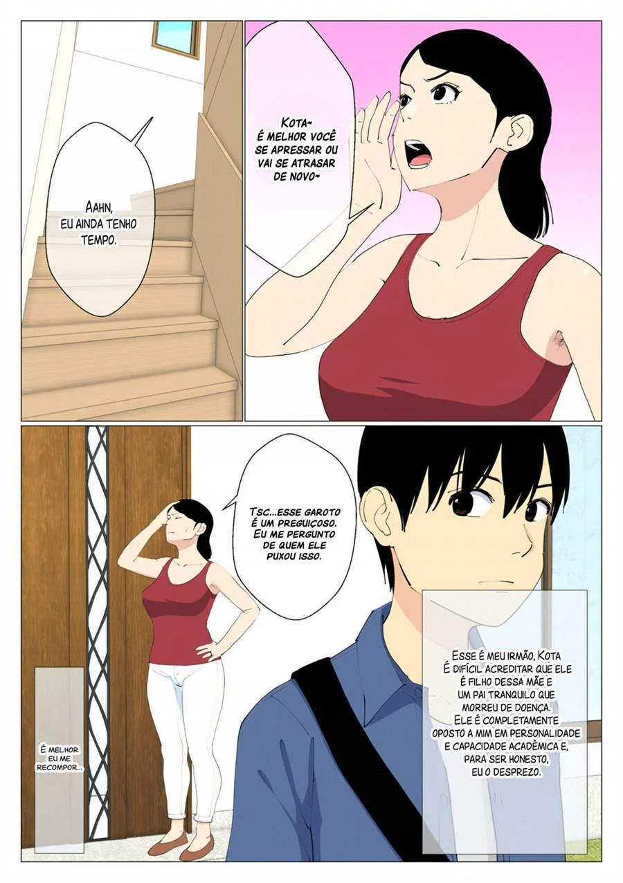 O segredo da minha mãe e meu irmão – HQ De Sexo – Todo em PT-BR