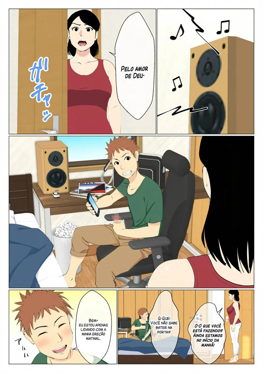 O segredo da minha mãe e meu irmão – HQ De Sexo – Todo em PT-BR