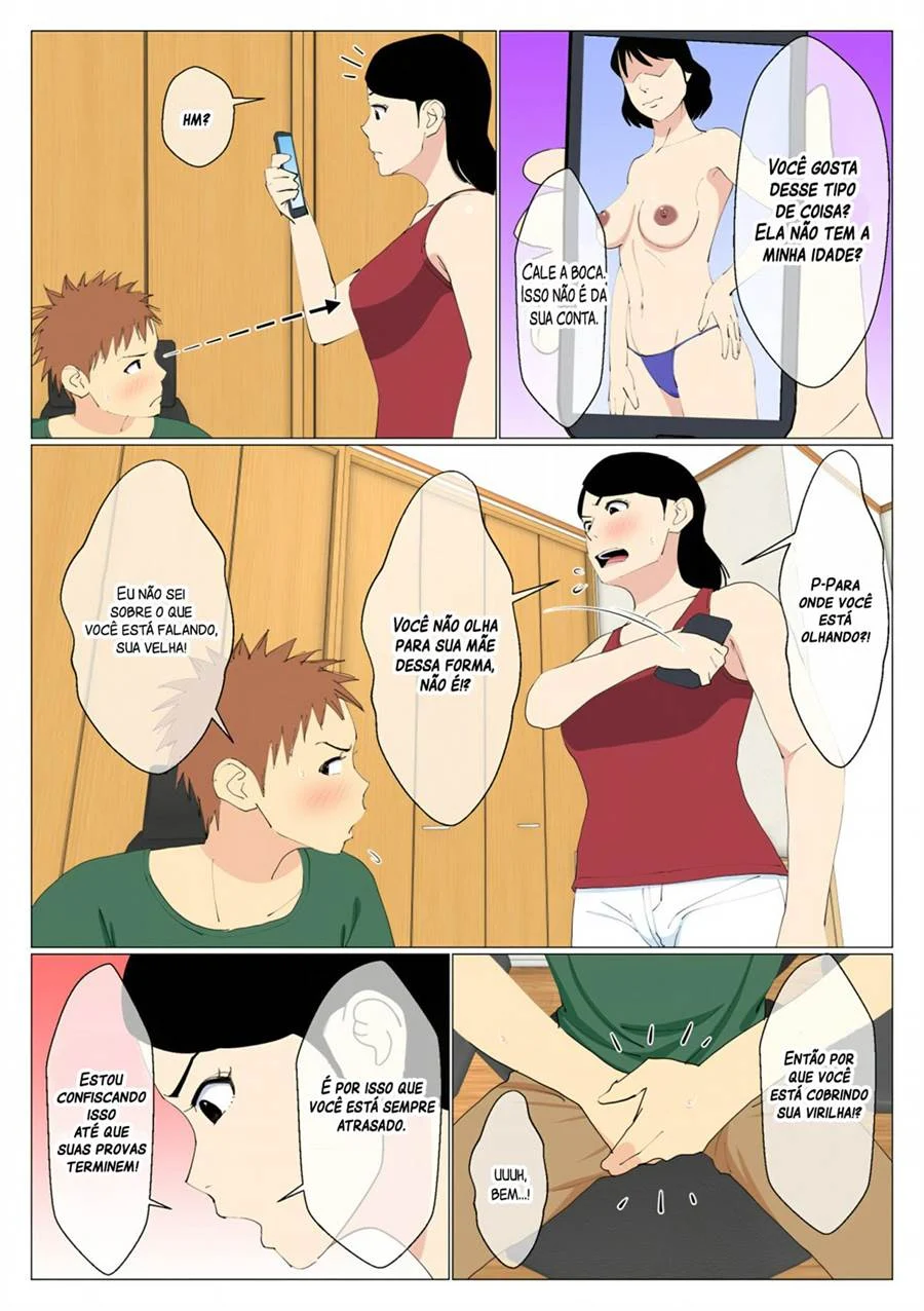 O segredo da minha mãe e meu irmão – HQ De Sexo – Todo em PT-BR