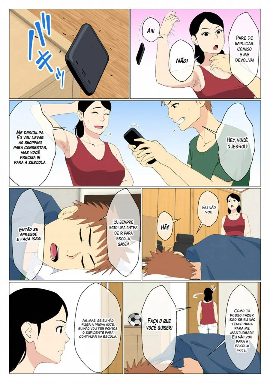 O segredo da minha mãe e meu irmão – HQ De Sexo – Todo em PT-BR