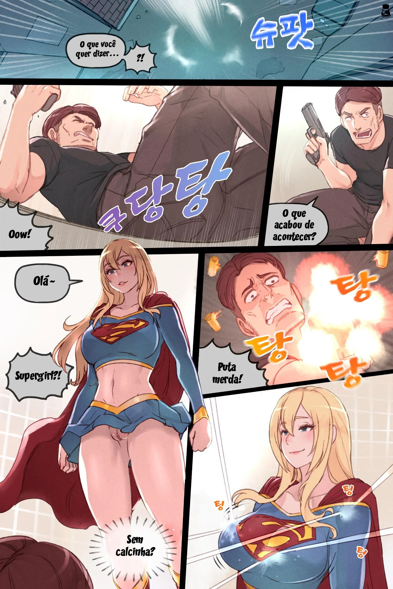 O segredo da Supergirl – Boquete – Hentai em Português O segredo da Supergirl – Boquete – Hentai em Português