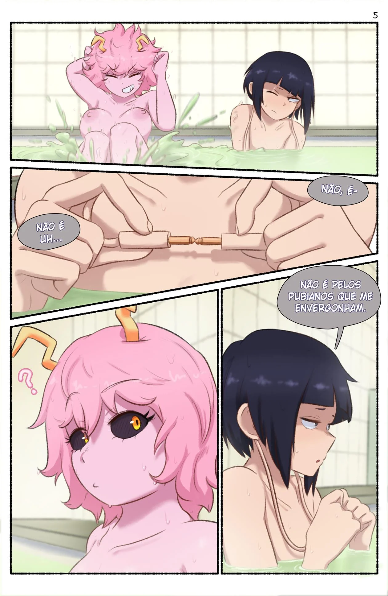 O Segredo das Garotas &ndash; Mina Ashido Hentai &ndash; Tradu&ccedil;&atilde;o Completa