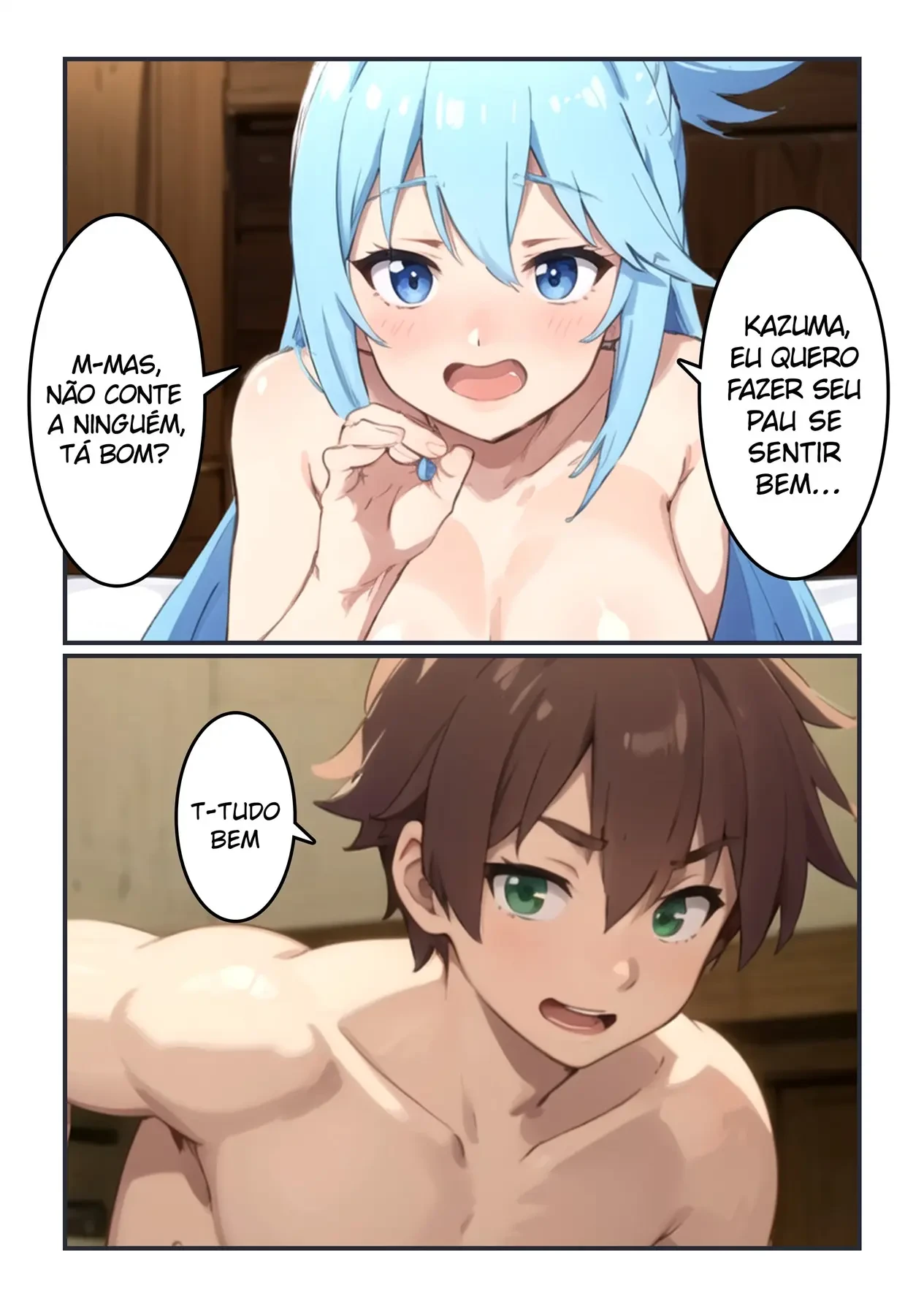 O Segredo de Aqua &ndash; HQ Hentai &ndash; Todo Traduzido