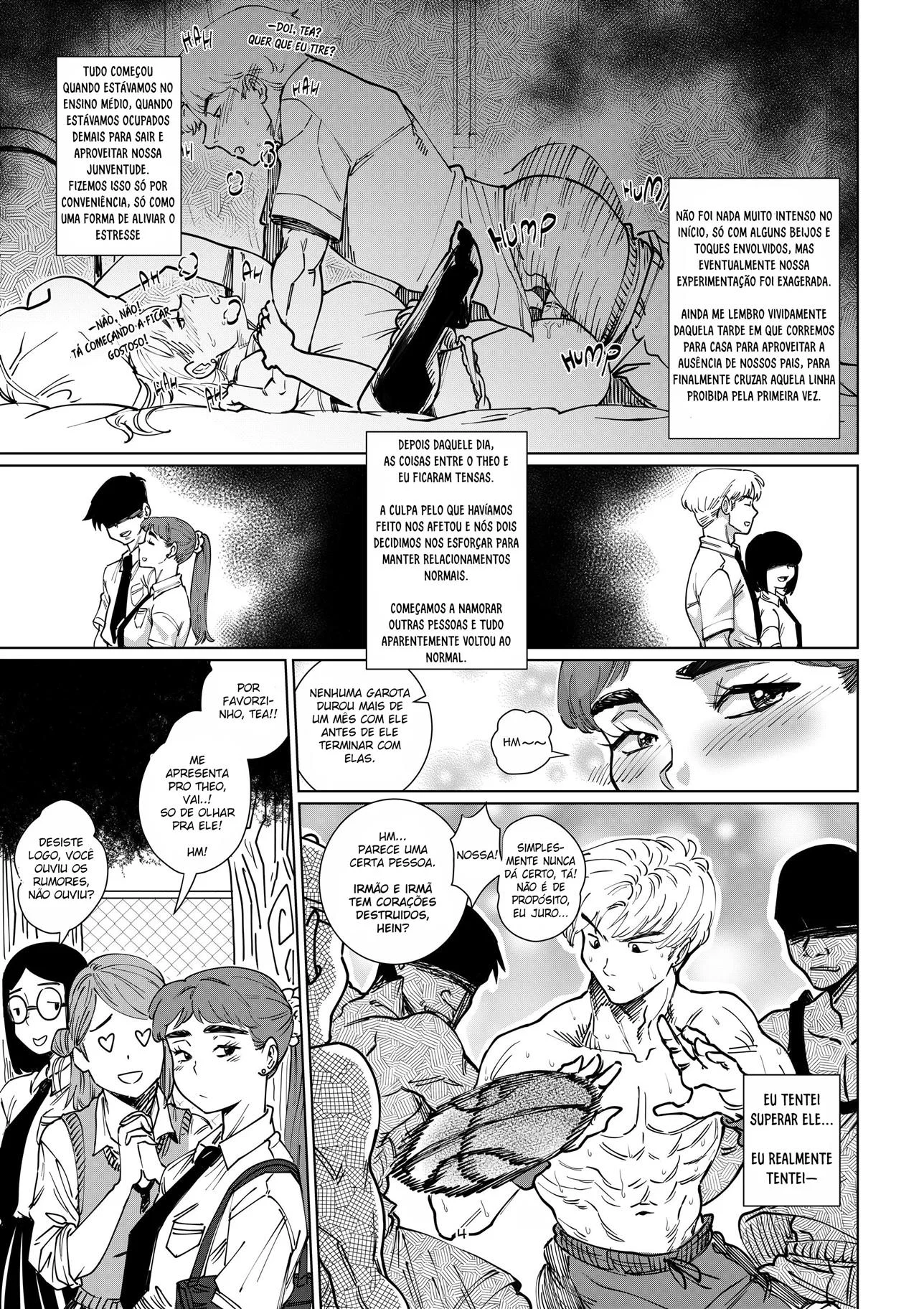 O Segredo de Tea &ndash; Hentai Incesto &ndash; Tradu&ccedil;&atilde;o Completa