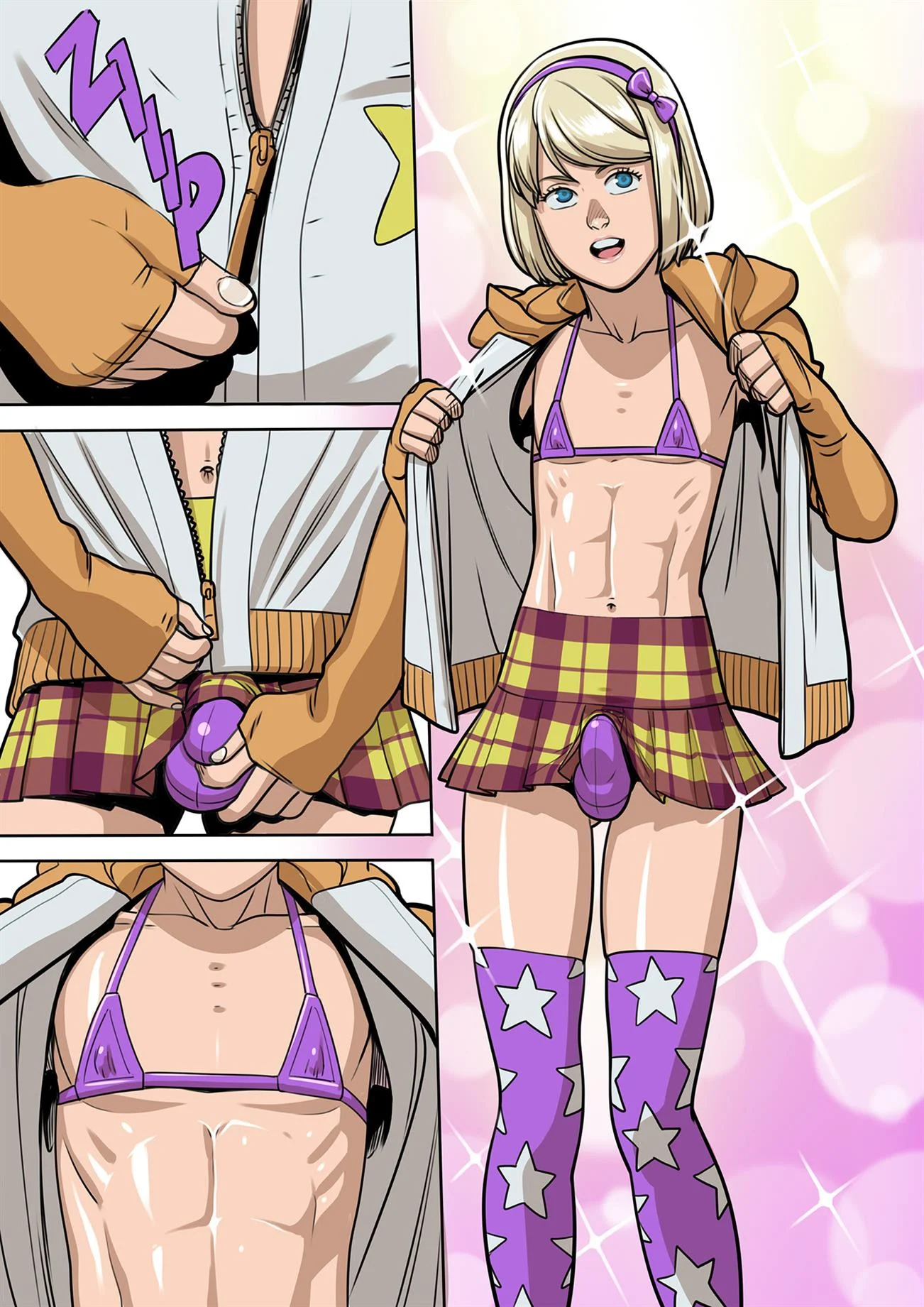 O segredo do femboy &ndash; Novinho &ndash; Quadrinho De Sexo Em PT-BR