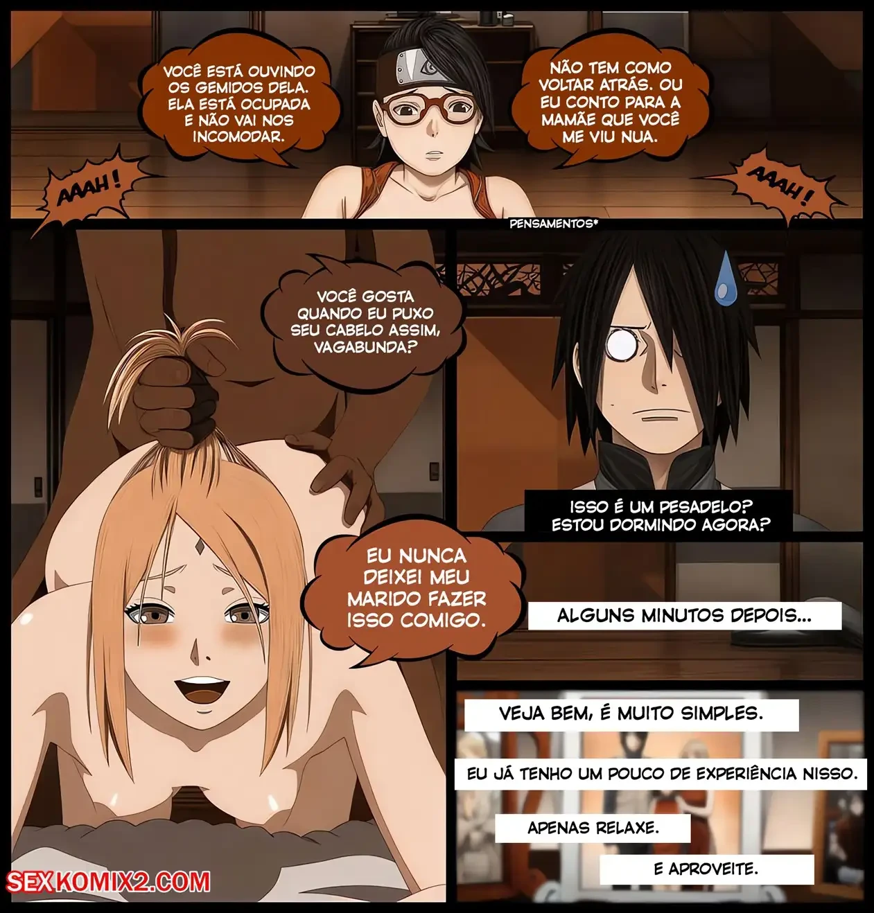 O Segredo dos Uchihas – Sarada Hentai – SuperHQ O Segredo dos Uchihas – Sarada Hentai – SuperHQ