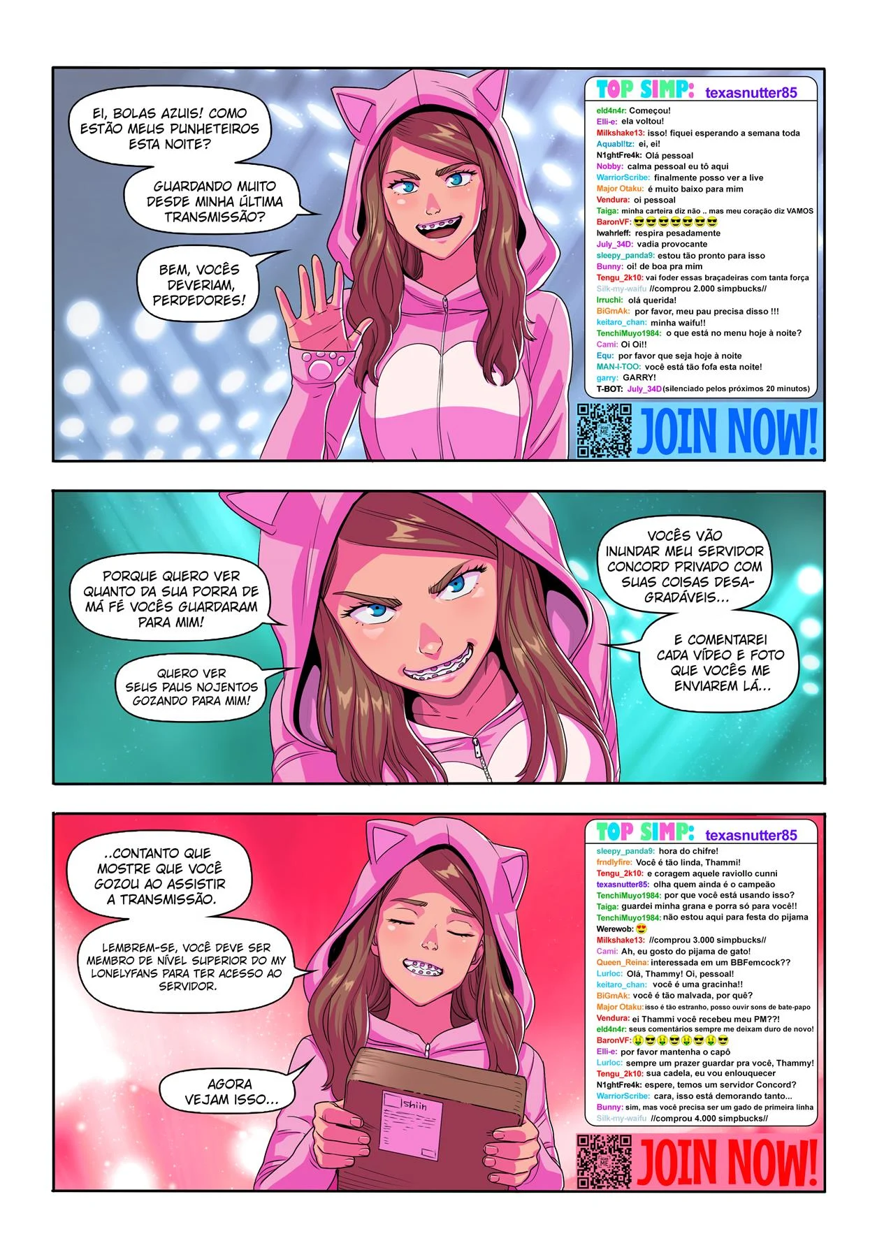 O Show da Tammy – Brinquedos Sexuais – Ler Quadrinho Completos O Show da Tammy – Brinquedos Sexuais – Ler Quadrinho Completos