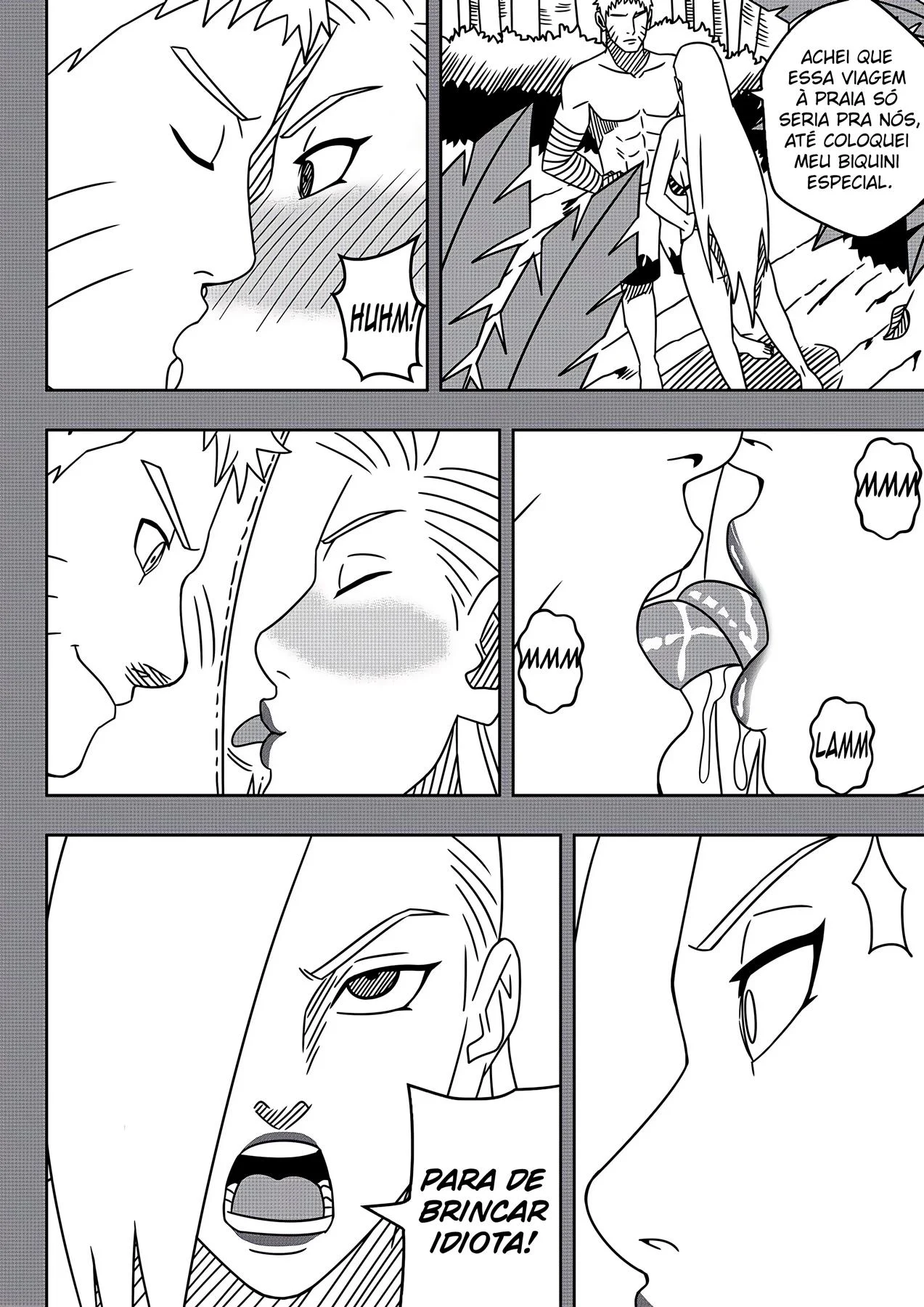 O Sonho Pervertido de Ino &ndash; Naruto Hentai &ndash; Quadrinho em Portugu&ecirc;s PT-BR