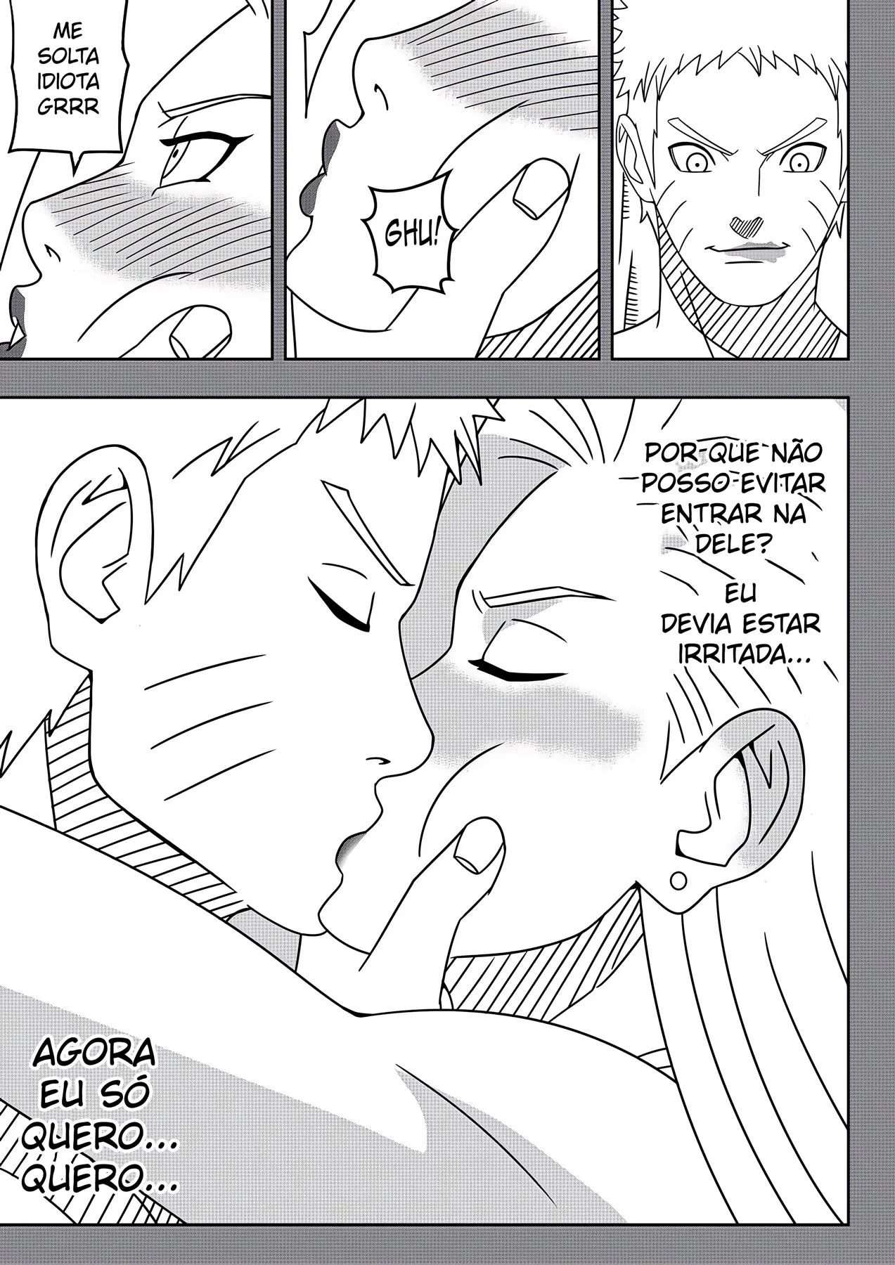 O Sonho Pervertido de Ino &ndash; Naruto Hentai &ndash; Quadrinho em Portugu&ecirc;s PT-BR