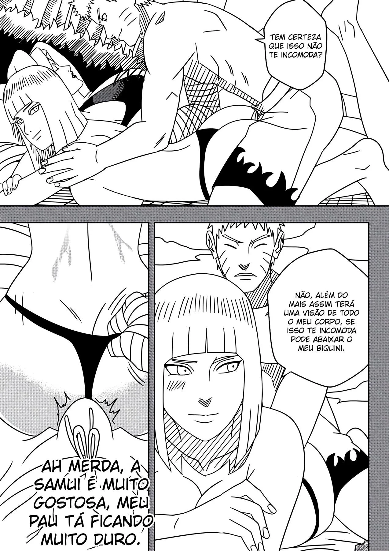 O Sonho Pervertido de Ino &ndash; Naruto Hentai &ndash; Quadrinho em Portugu&ecirc;s PT-BR