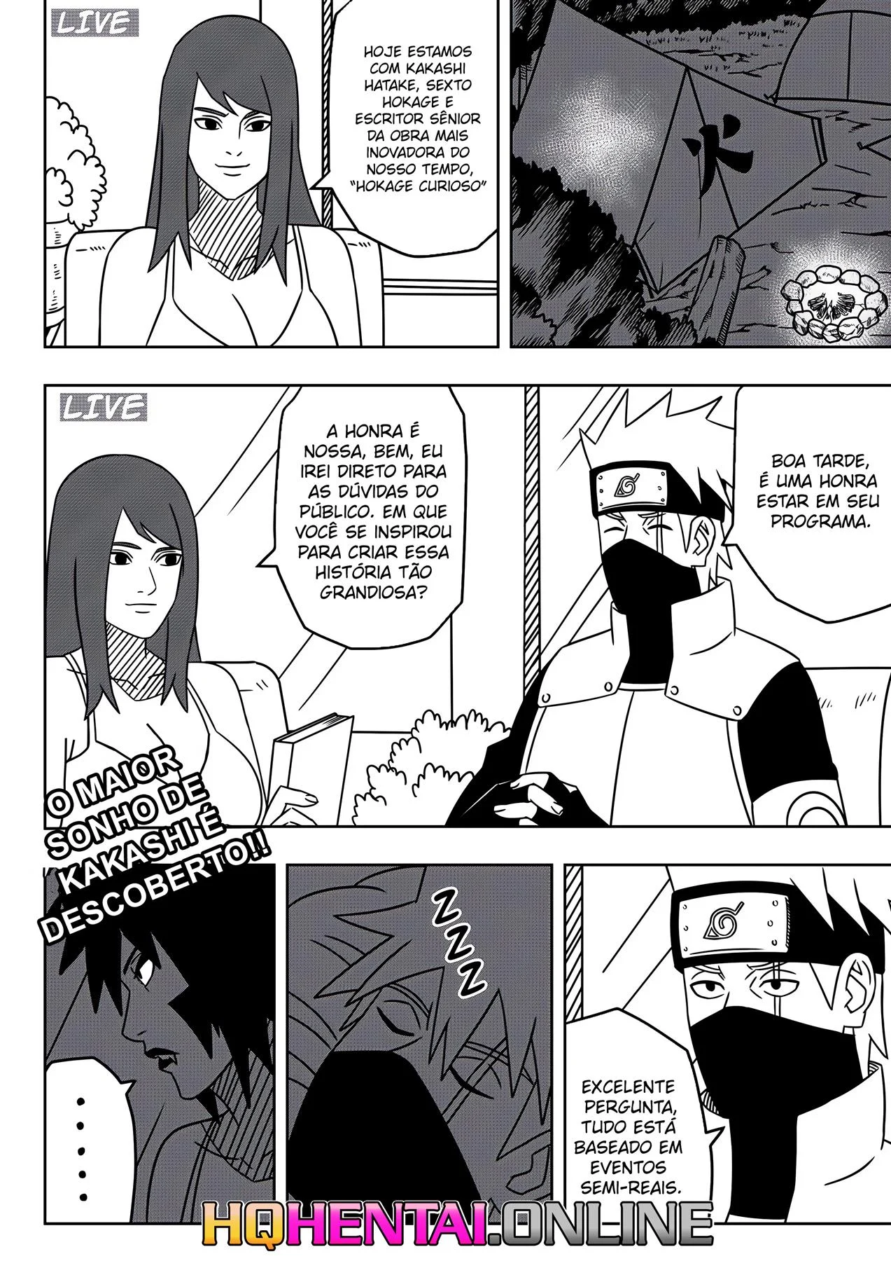 O Sonho Pervertido de Sakura &ndash; Sakura Hentai &ndash; Quadrinho De Sexo Em PT-BR