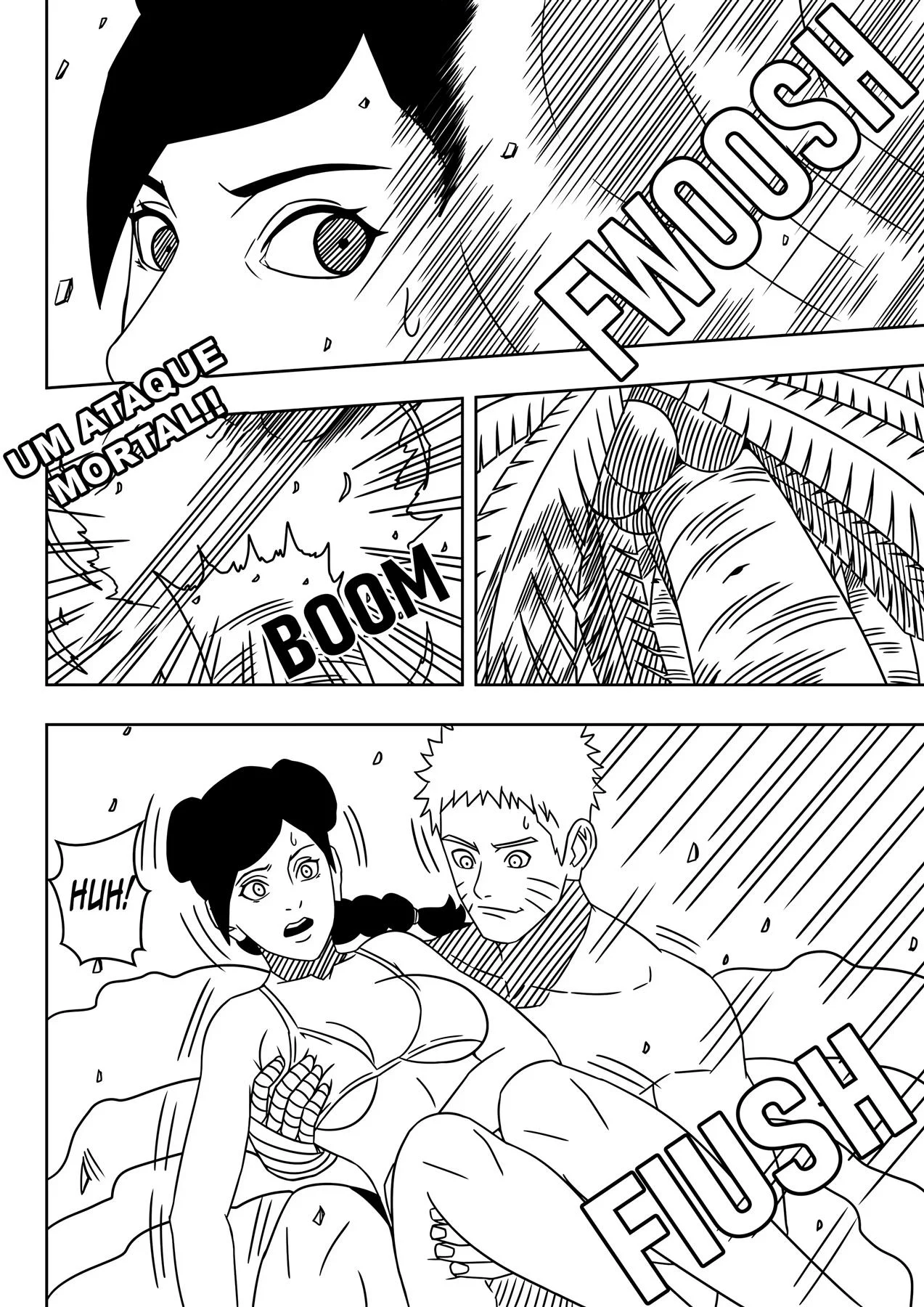 O Sonho Pervertido de Ten Ten &ndash; Hentai Sem Censura &ndash; Quadrinho em Portugu&ecirc;s PT-BR