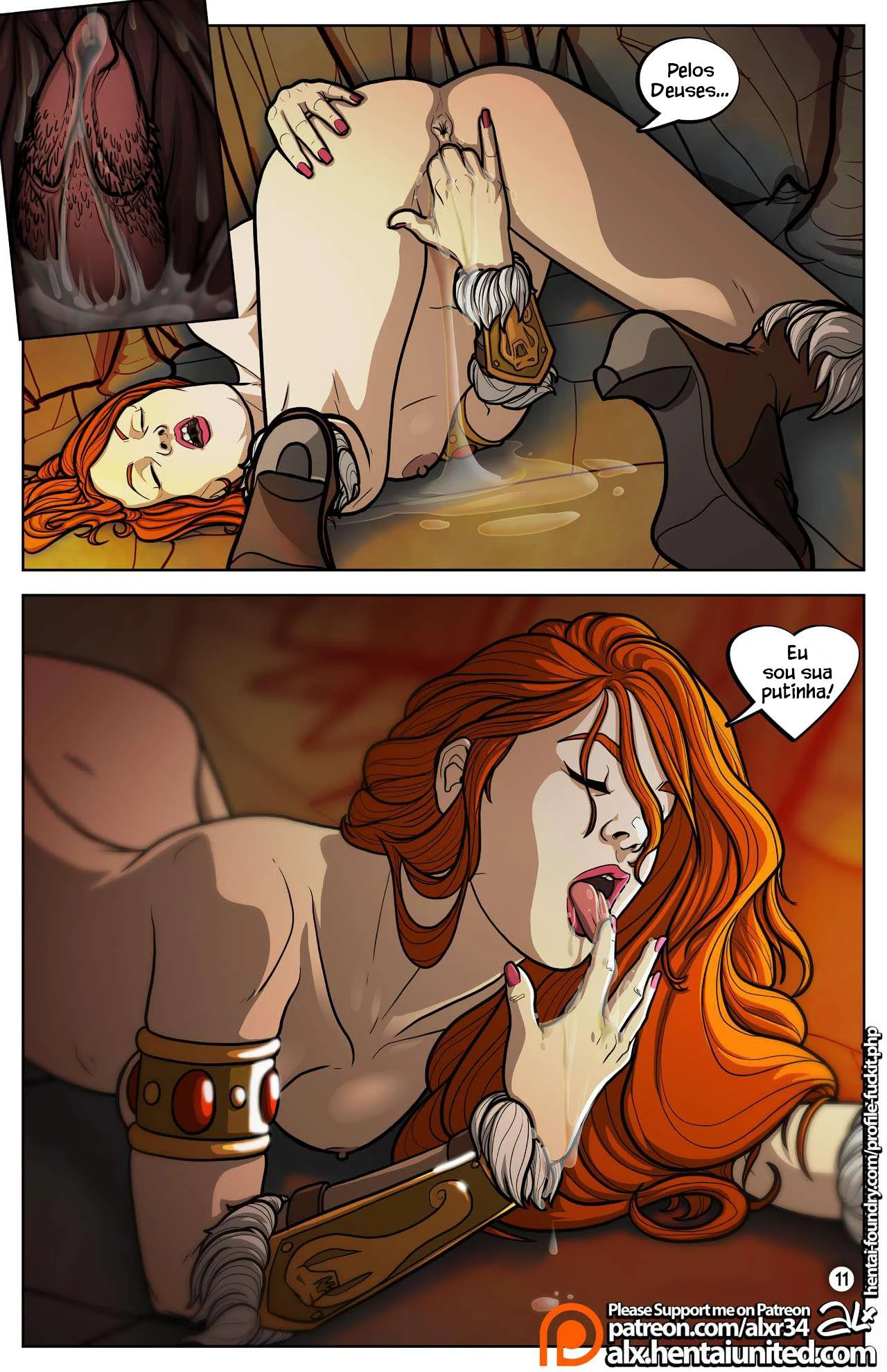 O teste de Teela &ndash; He-man Hentai &ndash; Ler Quadrinho Porno PT-BR