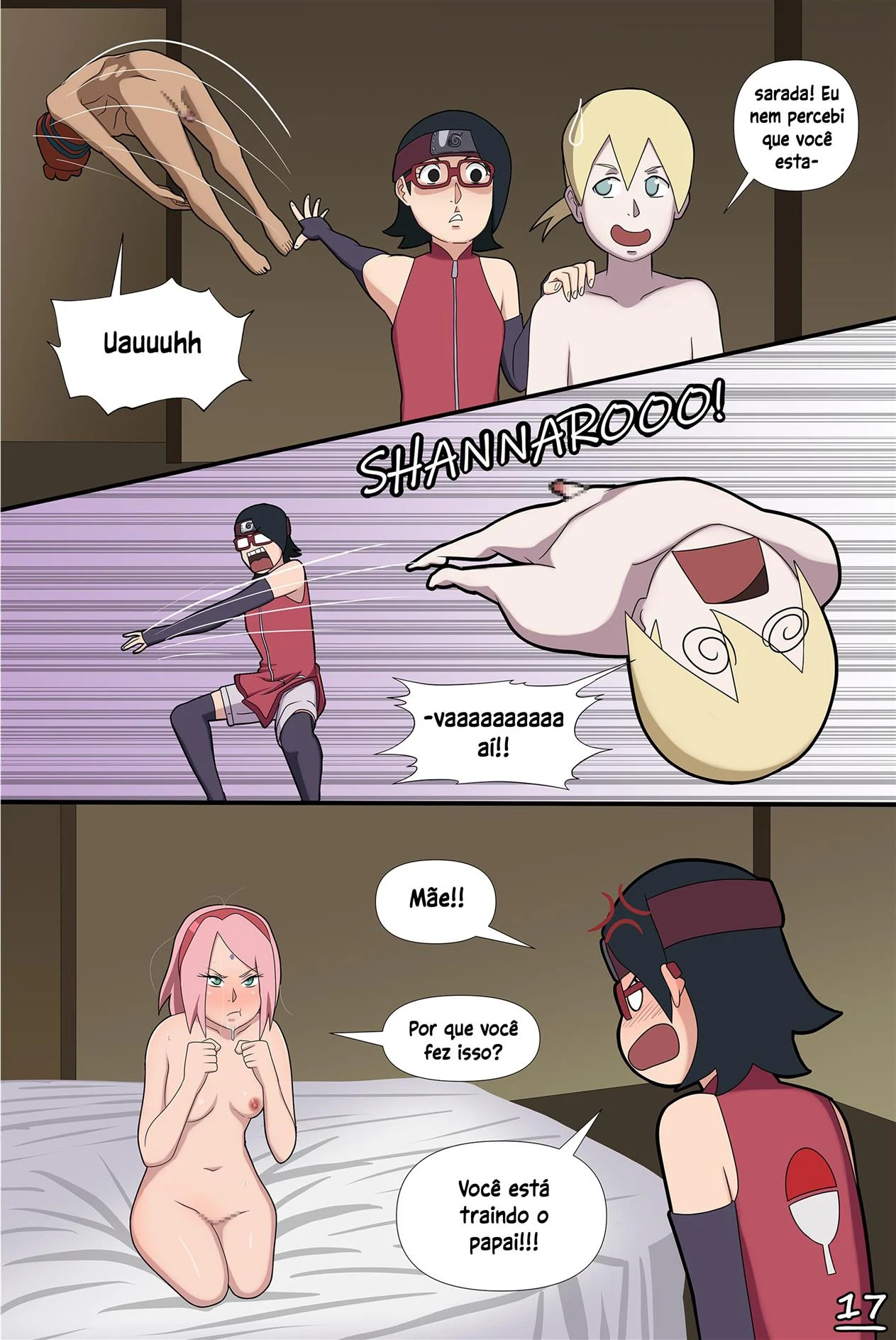 O Trabalho de Sakura Depois da Onipot&ecirc;ncia &ndash; Sexo Grupal &ndash; Tradu&ccedil;&atilde;o Nacional