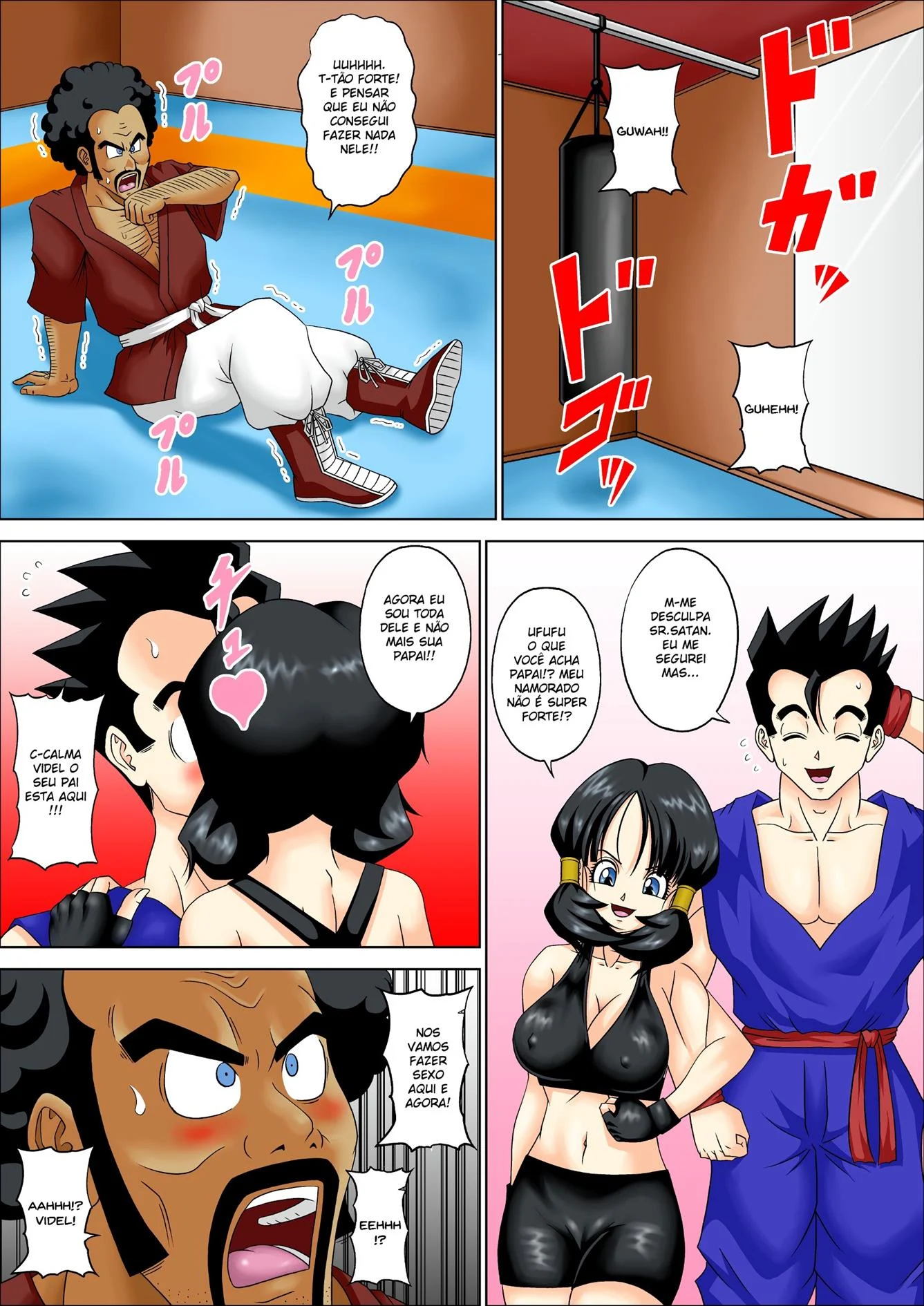 O treinamento de Videl &ndash; Bombado &ndash; Tradu&ccedil;&atilde;o Completa