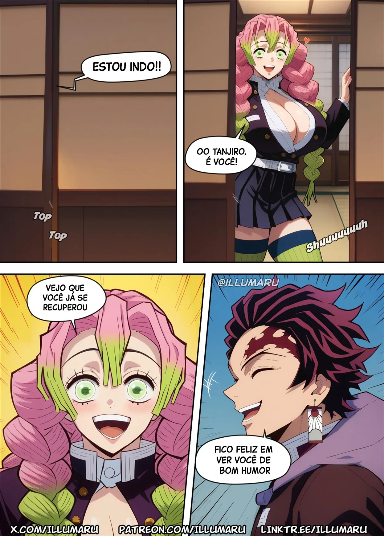 O Treinamento Hashira de Mitsuri &ndash; Hentai &ndash; Legendas em PT-BR