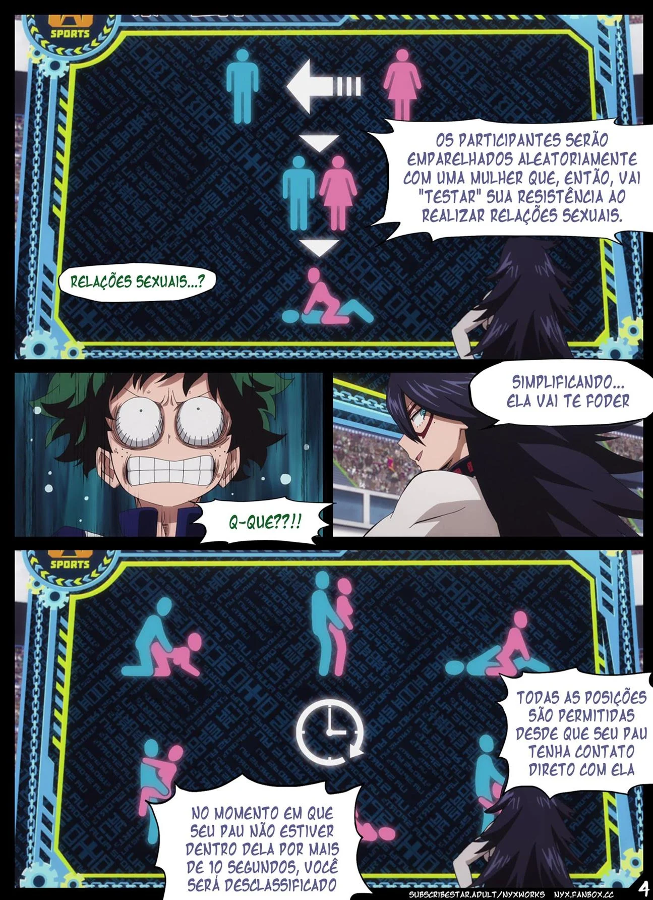 O &uacute;ltimo homem em p&eacute; &ndash; Hentai &ndash; Tradu&ccedil;&atilde;o Completa