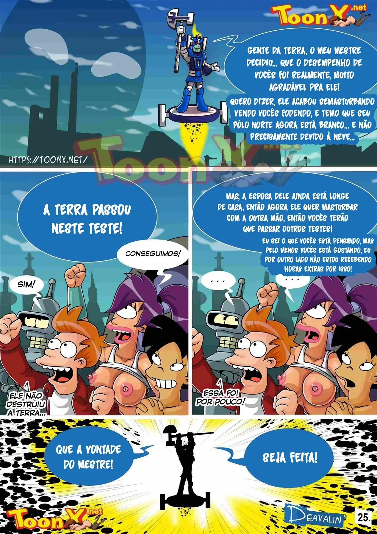 Orgia Para Salvar a Terra &ndash; Anal &ndash; Quadrinho em Portugu&ecirc;s PT-BR