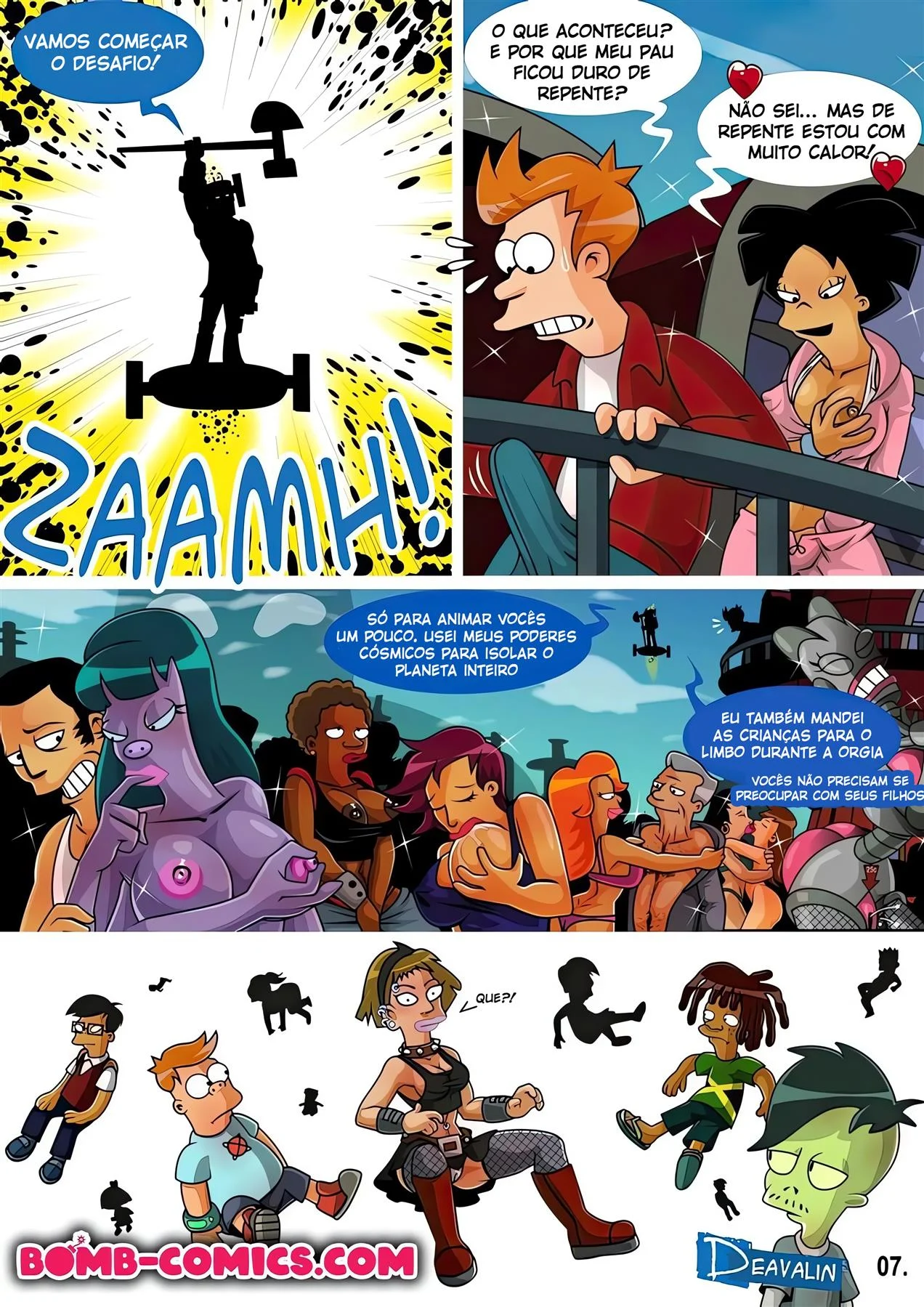 Orgia Para Salvar a Terra – Anal – Quadrinho em Português PT-BR Orgia Para Salvar a Terra – Anal – Quadrinho em Português PT-BR