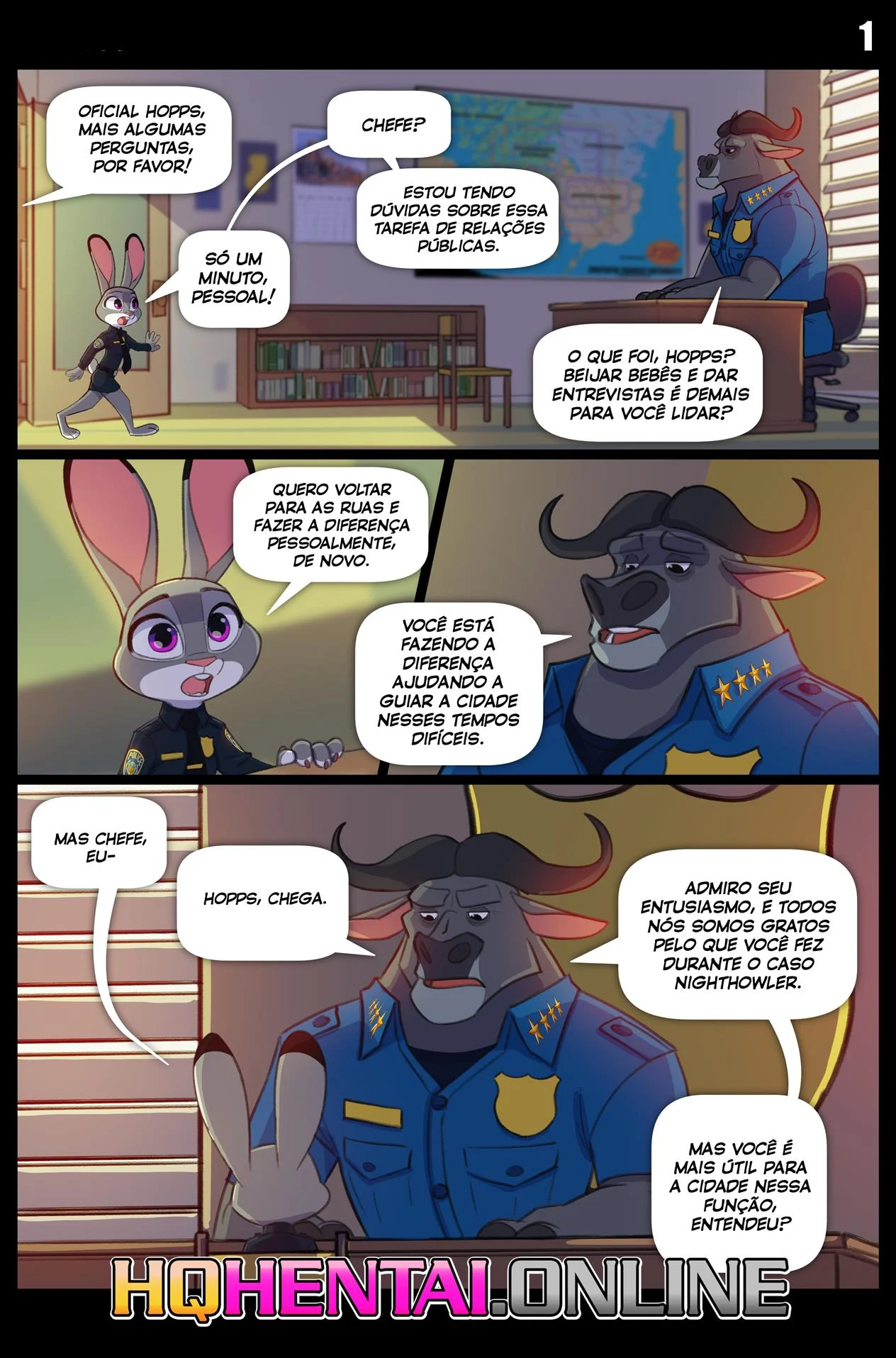 Os Benefícios do Chefe – Quadrinhos Eroticos – Sem Censura