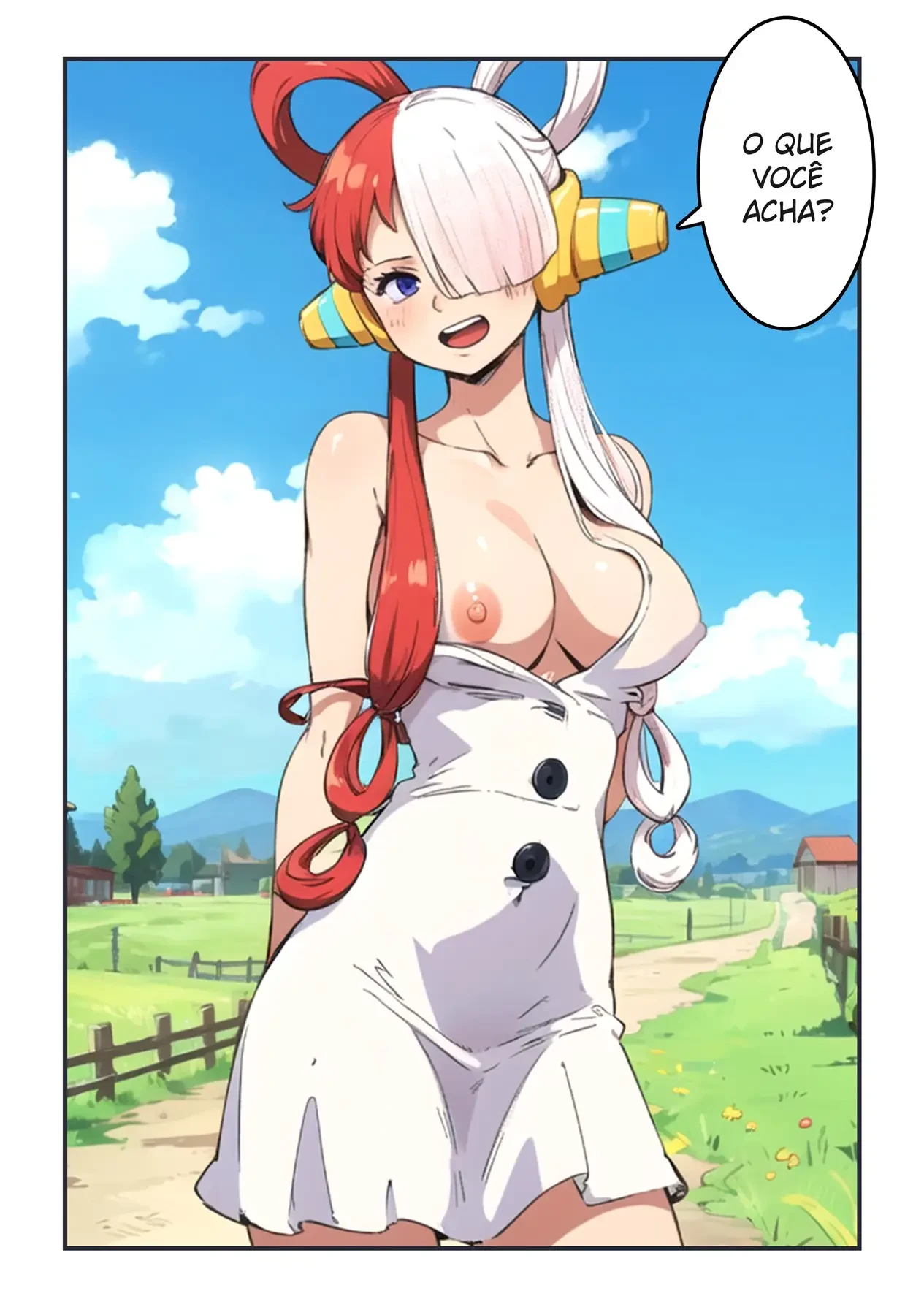 Os La&ccedil;os de Luffy e Uta &ndash; Gozando Dentro &ndash; Sem Censura