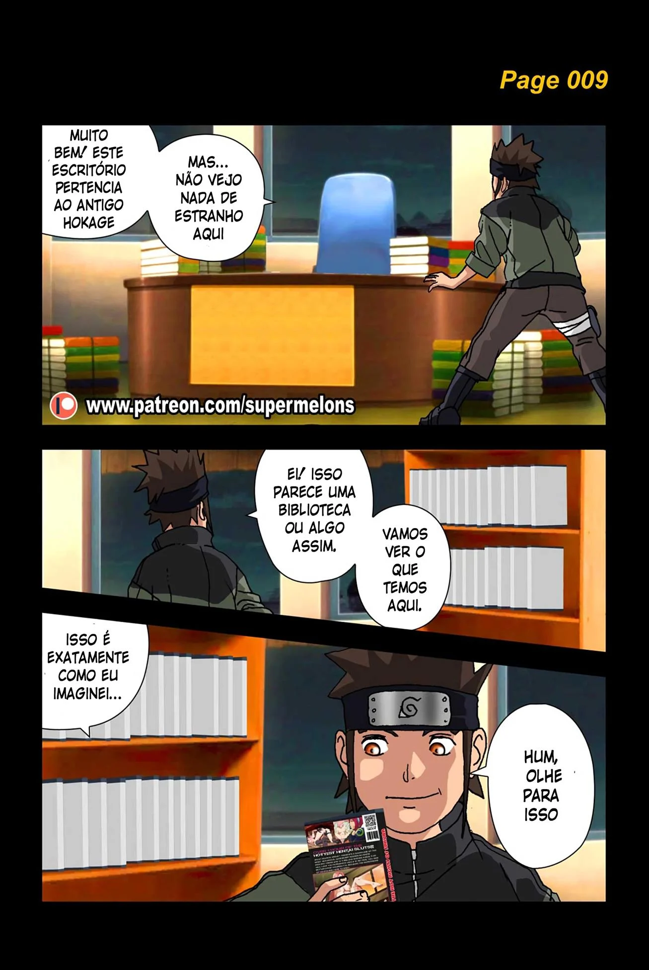 Os segredos de Konoha &ndash; Hentai &ndash; Ler Quadrinho Completos