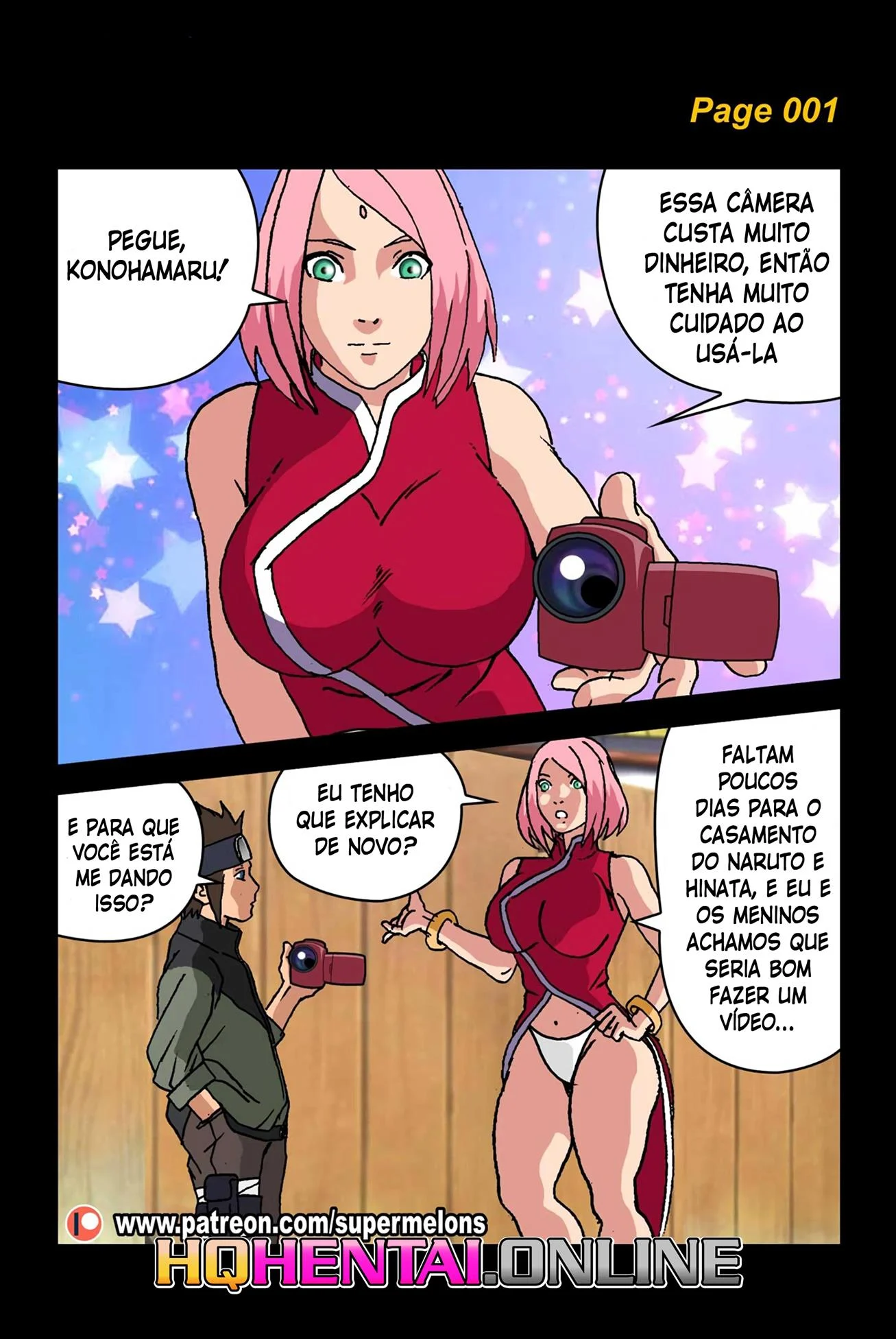 Os segredos de Konoha &ndash; Hentai &ndash; Ler Quadrinho Completos