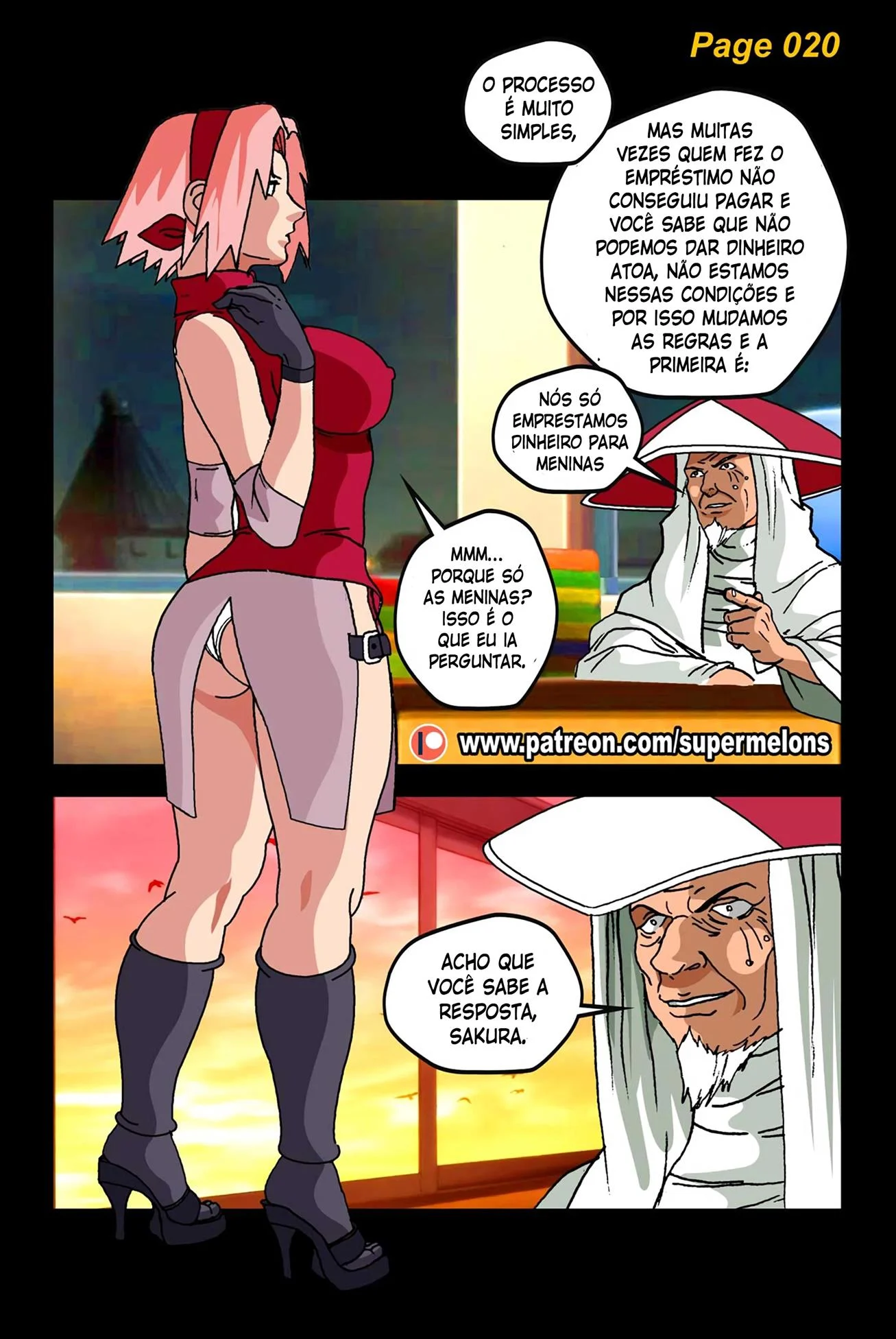Os segredos de Konoha &ndash; Hentai &ndash; Ler Quadrinho Completos