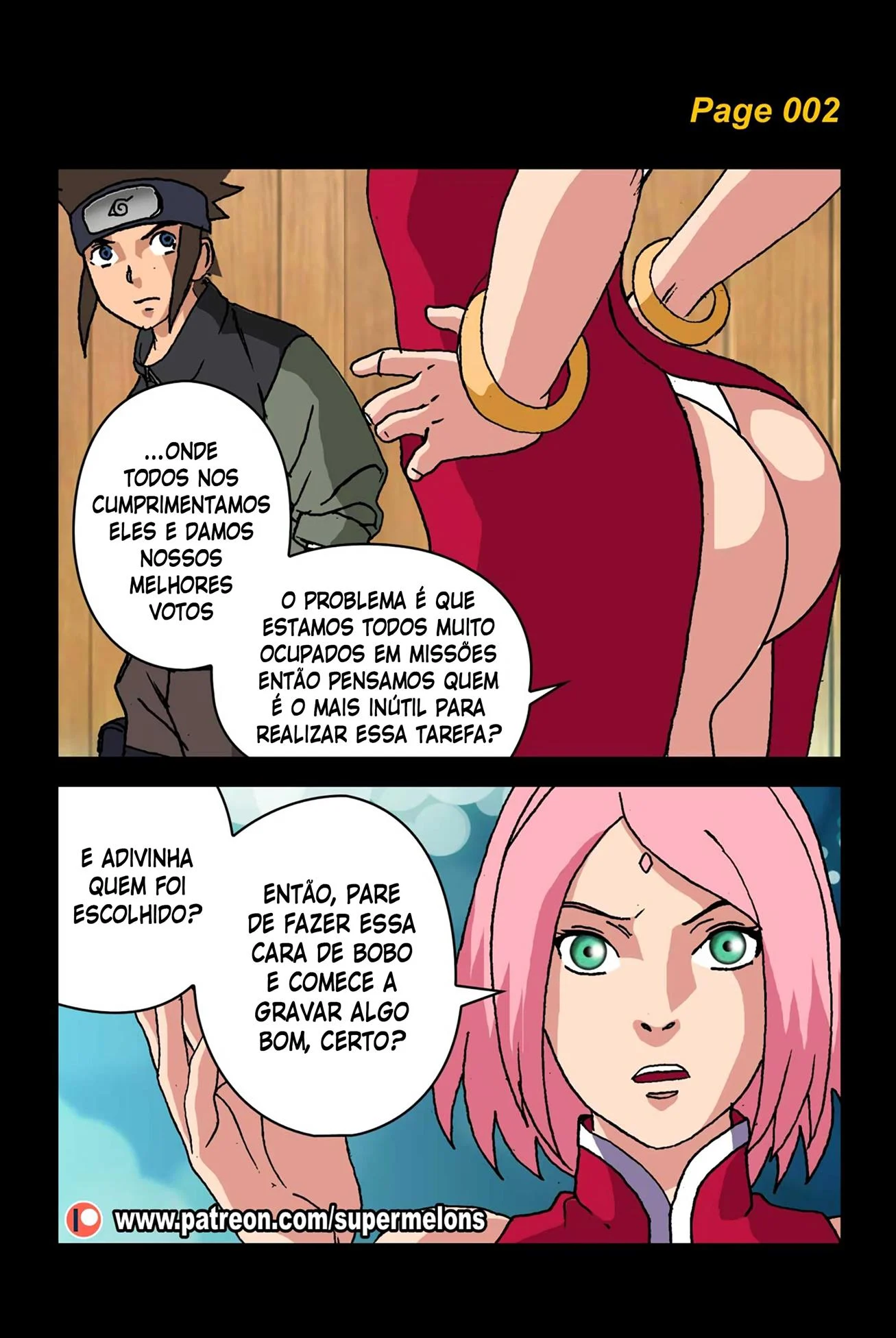 Os segredos de Konoha &ndash; Hentai &ndash; Ler Quadrinho Completos