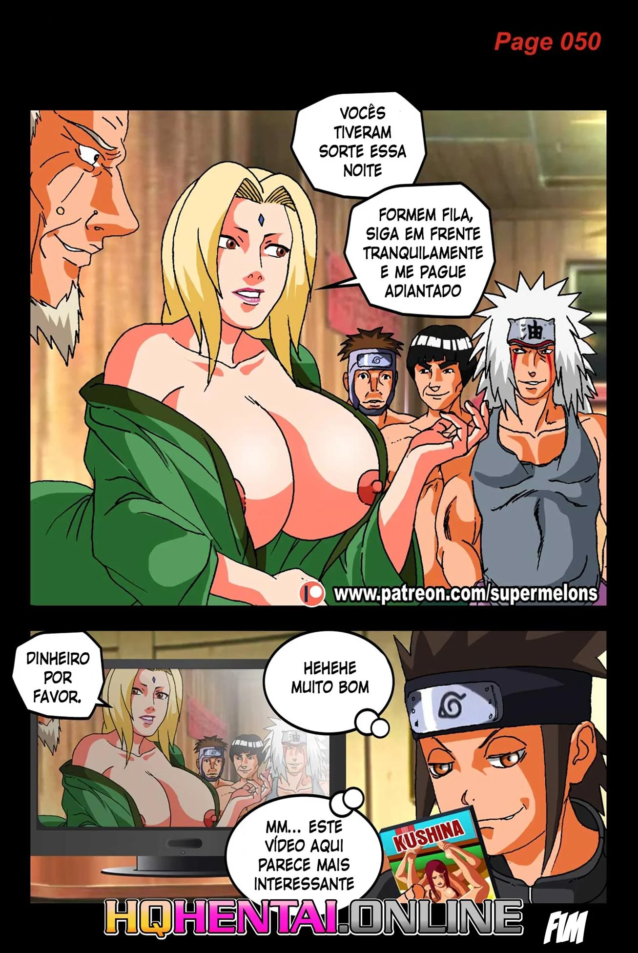 Os segredos de Konoha &ndash; Hentai &ndash; Ler Quadrinho Completos