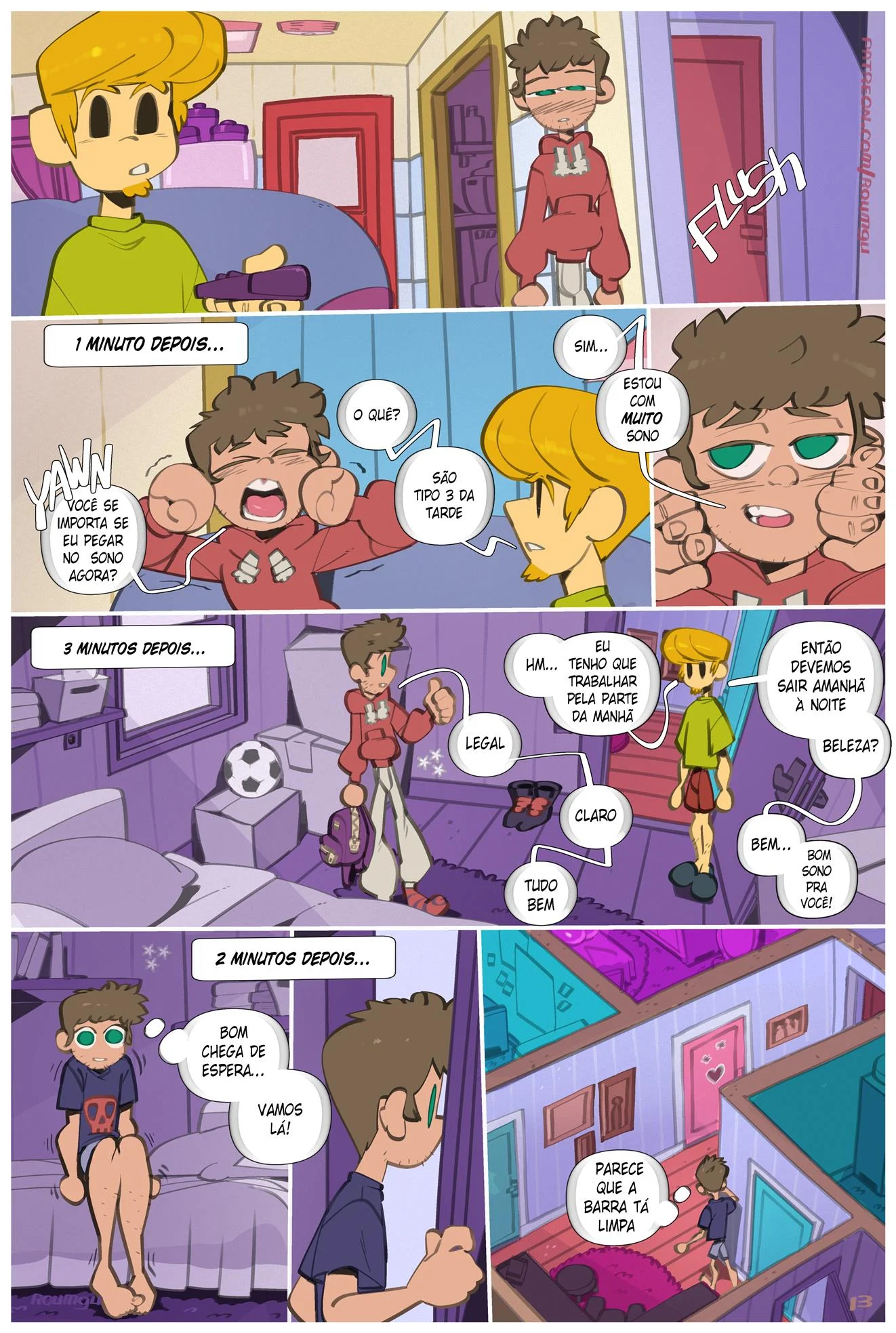 Paix&atilde;o e Tes&atilde;o &ndash; HQ De Sexo &ndash; Completo