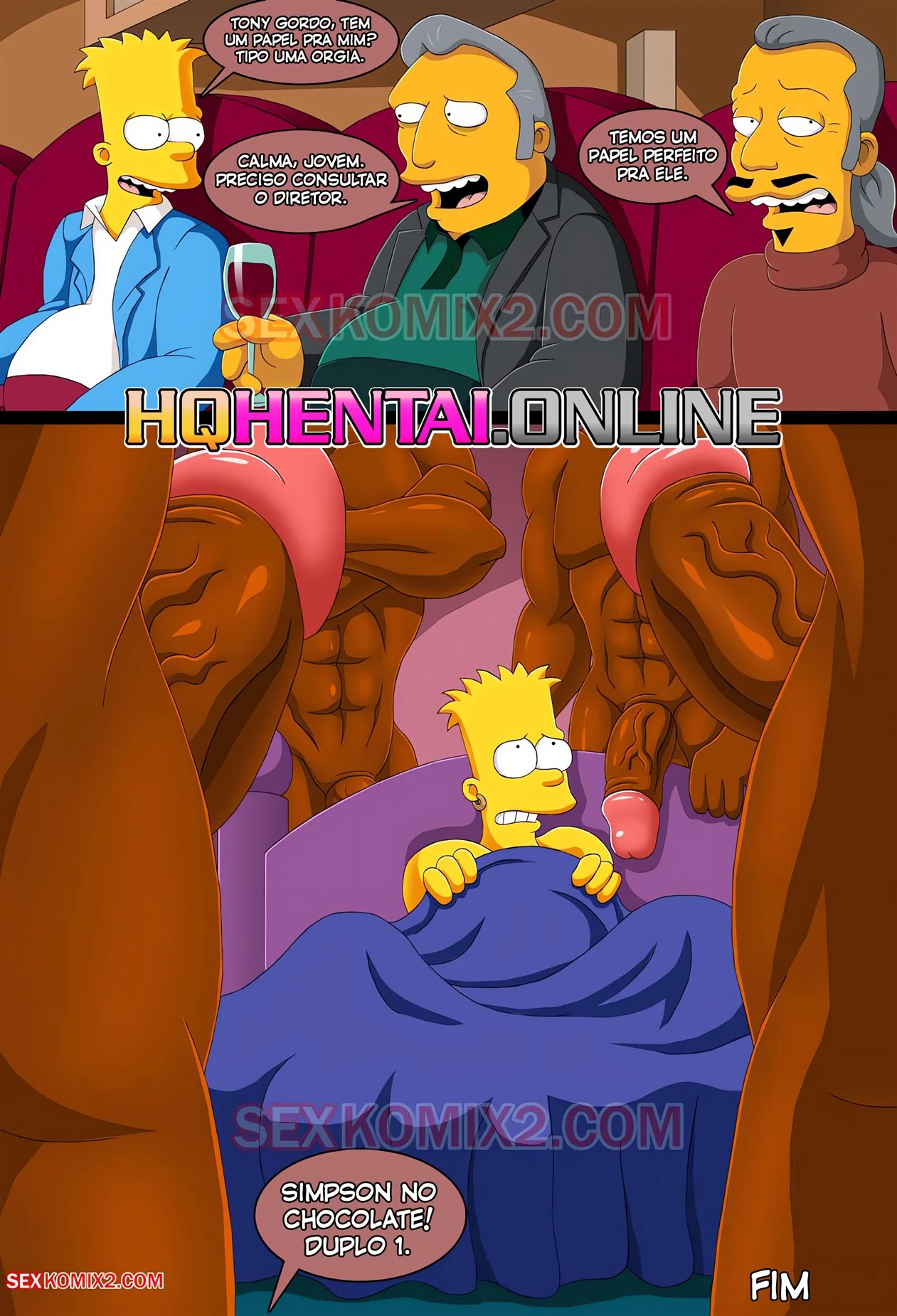Para o planeta orgasmo &ndash; Lisa Simpson Hentai &ndash; Ler Quadrinho Porno PT-BR