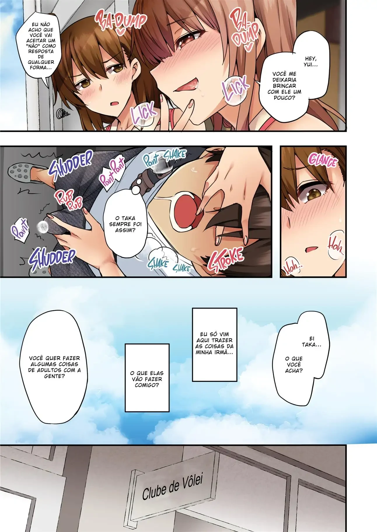 Partida de V&ocirc;lei 3 vs 1 &ndash; Manga Hentai &ndash; Todo Traduzido