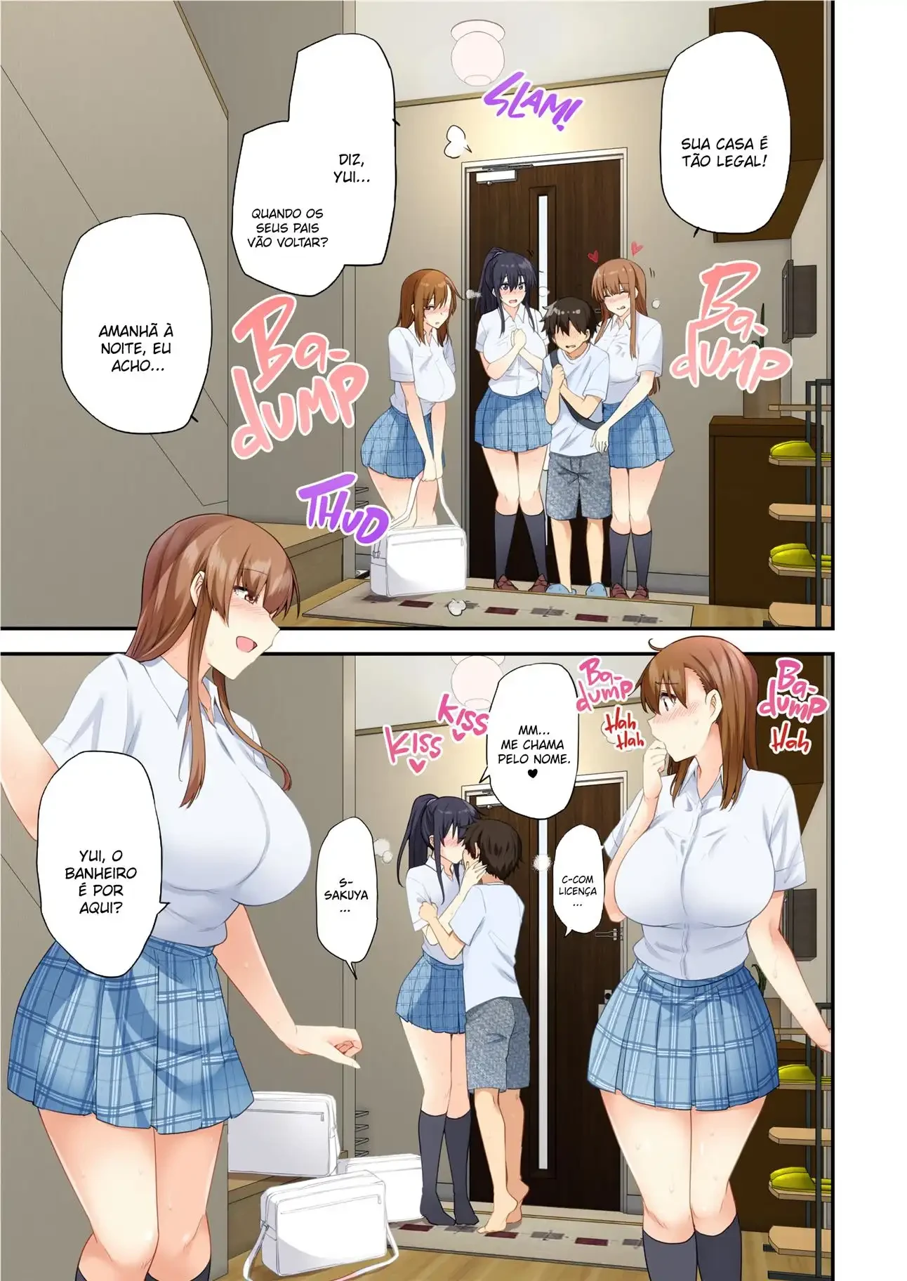 Partida de V&ocirc;lei 3 vs 1 Parte 2 &ndash; HQ Hentai &ndash; SuperHQ