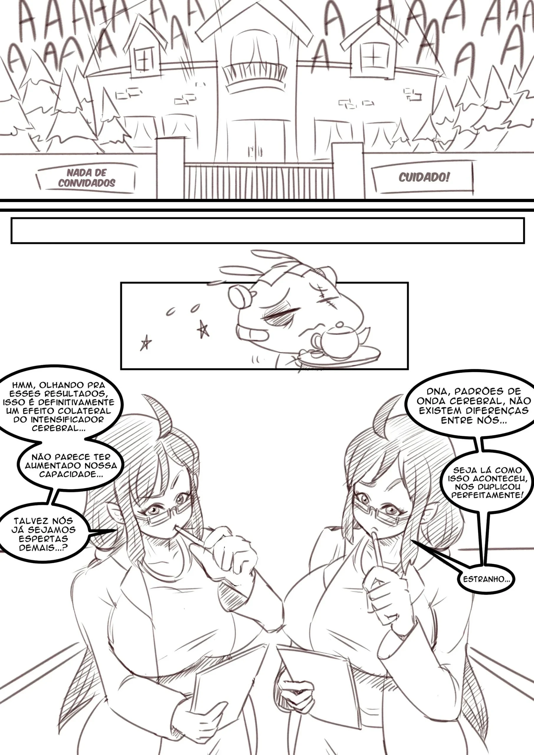 Prazer em Dose Dupla &ndash; Quadrinhos Eroticos &ndash; Tradu&ccedil;&atilde;o Nacional