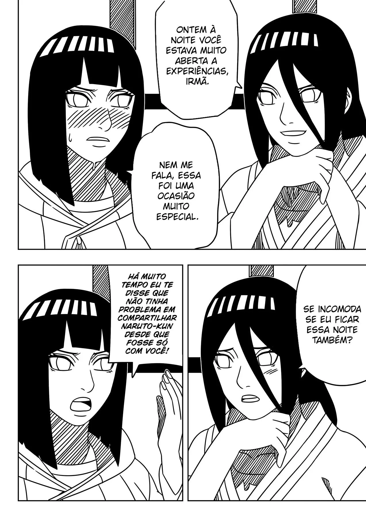 Presente de Aniversário das Irmãs Hyuga – Hinata Hentai – Em Português