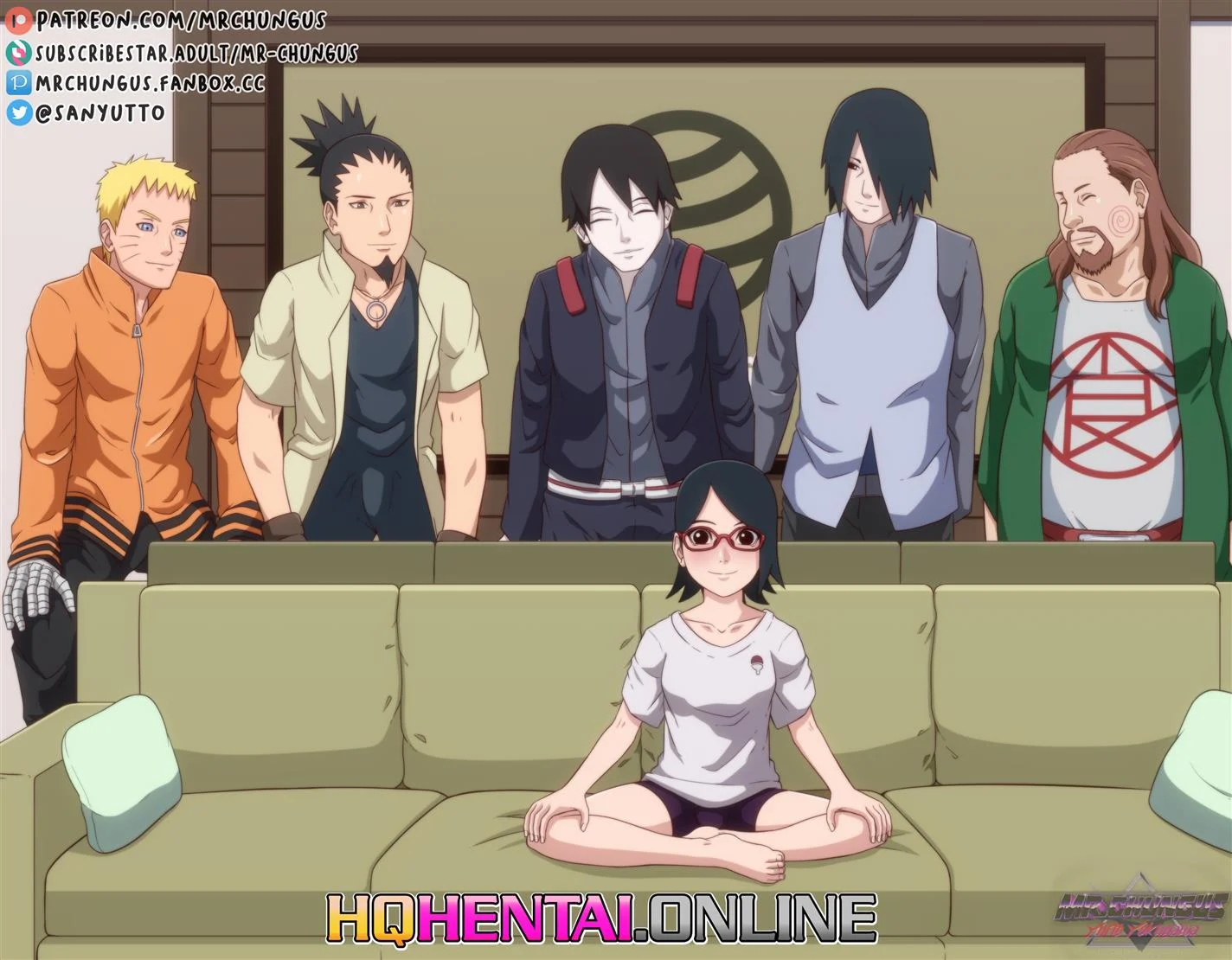 Presente de dia dos pais &ndash; Boruto hentai &ndash; Em Portugu&ecirc;s