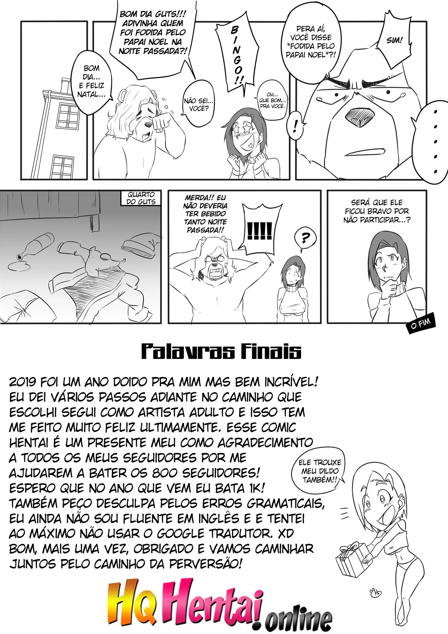 Presente de Natal &ndash; HQ Hentai &ndash; Todo Traduzido