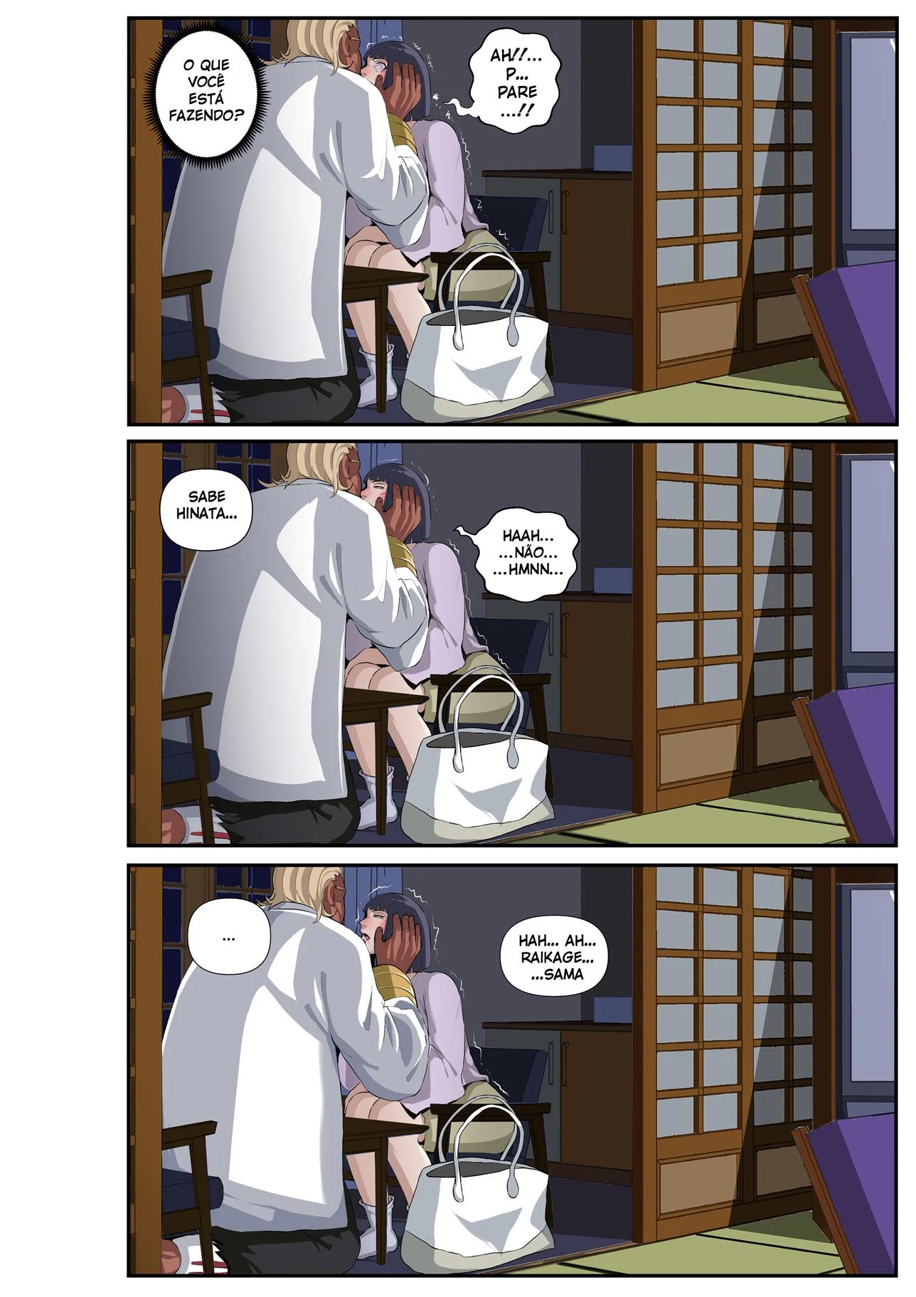 Primavera em Konoha &ndash; Peit&otilde;es &ndash; Quadrinho em Portugu&ecirc;s PT-BR