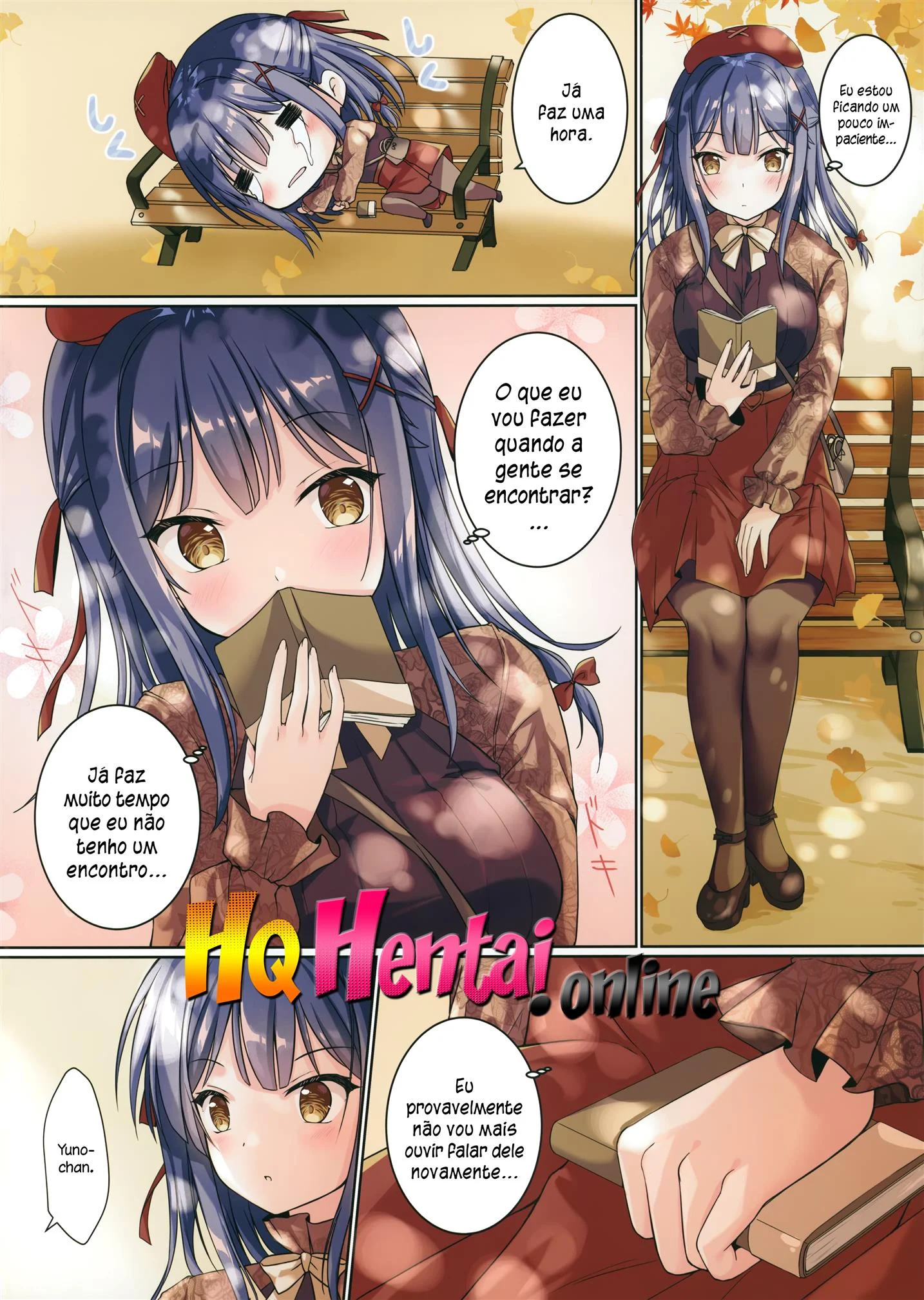 Primeiro encontro com o Senpai &ndash; Doujin &ndash; Quadrinho em Portugu&ecirc;s PT-BR