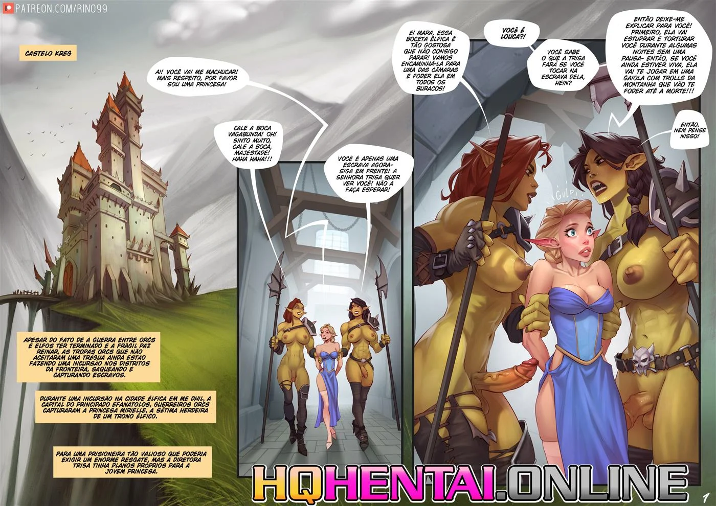 Prisioneira das Orcs – Boquete – Legendas em PT-BR Prisioneira das Orcs – Boquete – Legendas em PT-BR