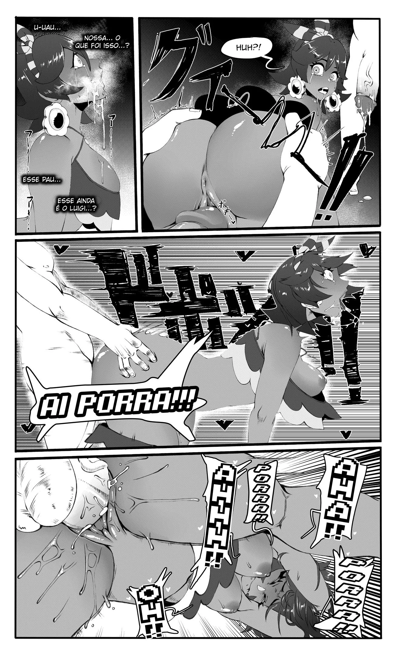 Problemas Triplicados – Sexo Grupal – Hentai em Português