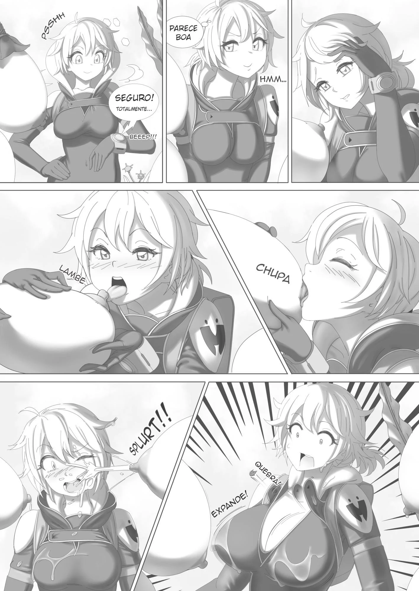 Putaria no Espaço – Peitões – Completo